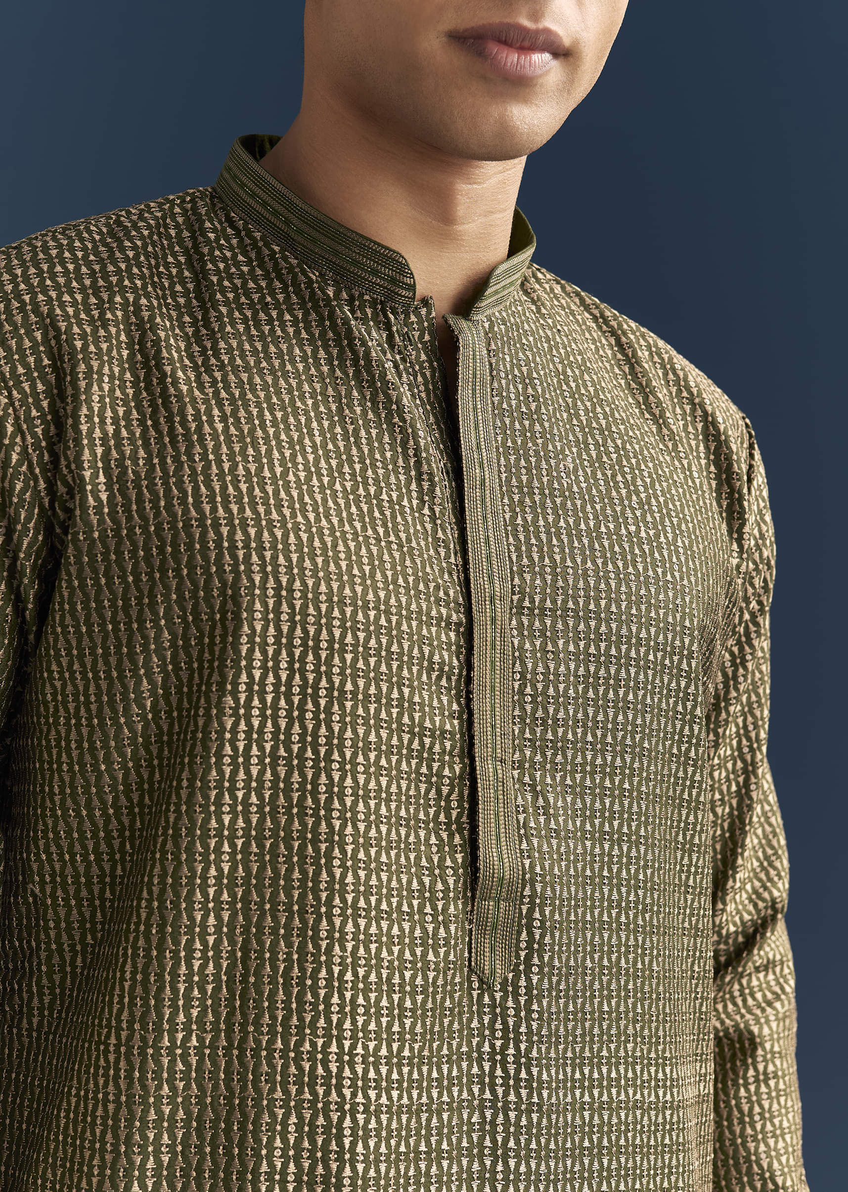 green-silk-textured-kurta-set-for-men-with-embroidery-sg330270-1.jpg