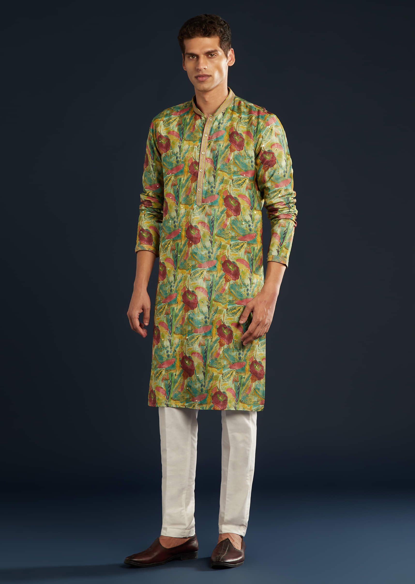 green_floral_print_silk_kurta-sg330165-1-nosto_4.jpg
