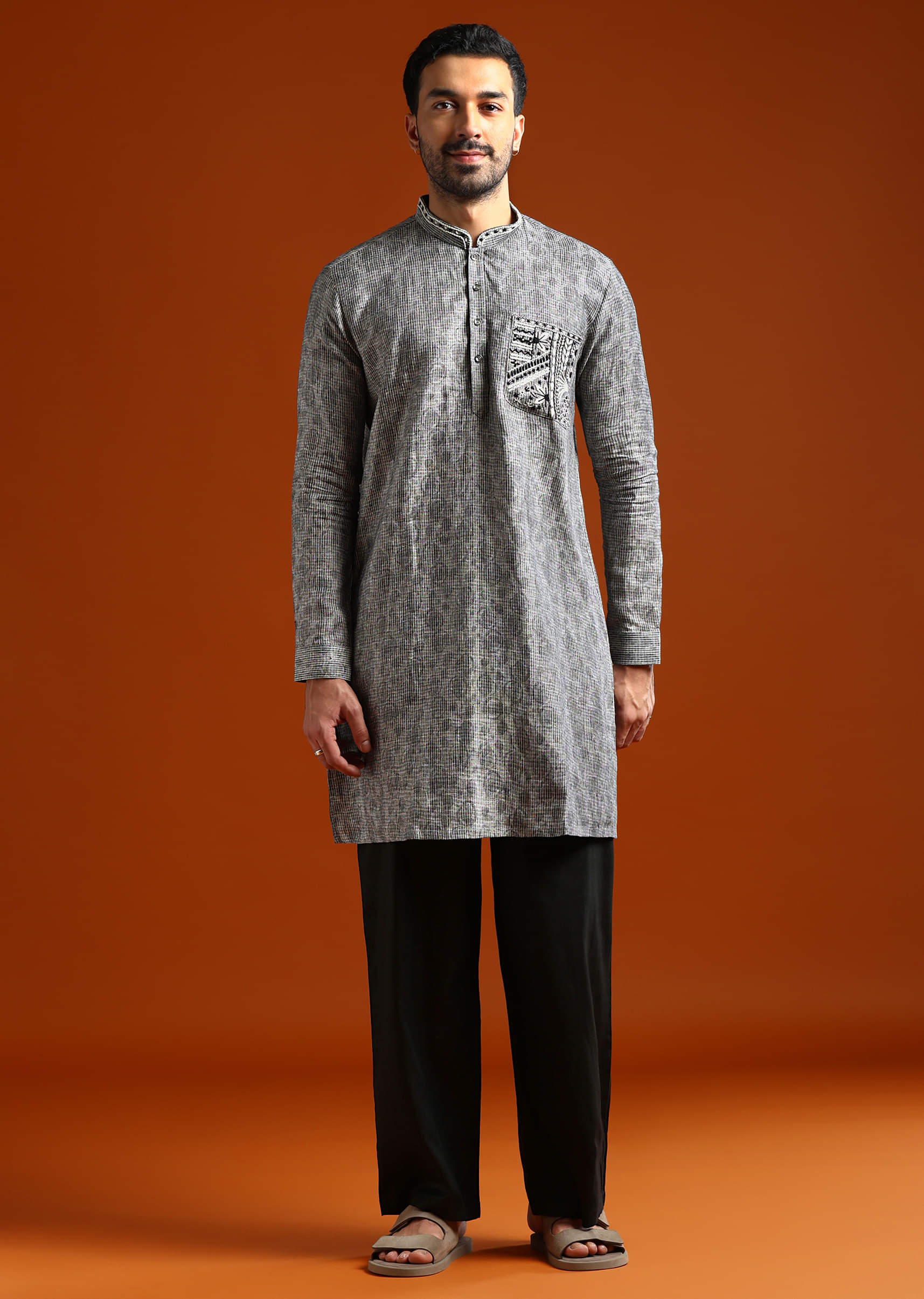 grey-kurta-set-for-men-with-resham-embroidery-sg321620-3.jpg