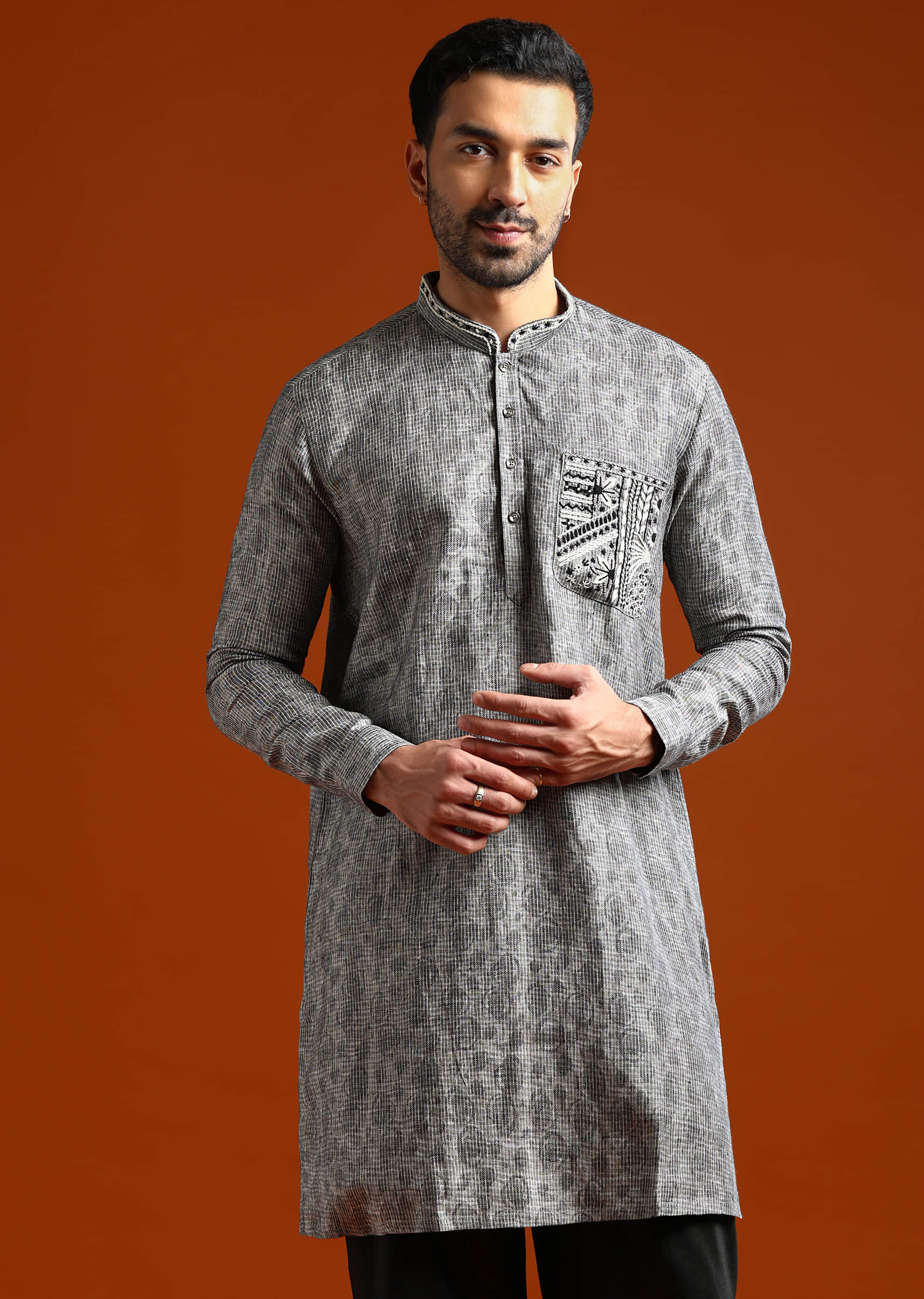 grey-kurta-set-for-men-with-resham-embroidery-sg321620-4.jpg