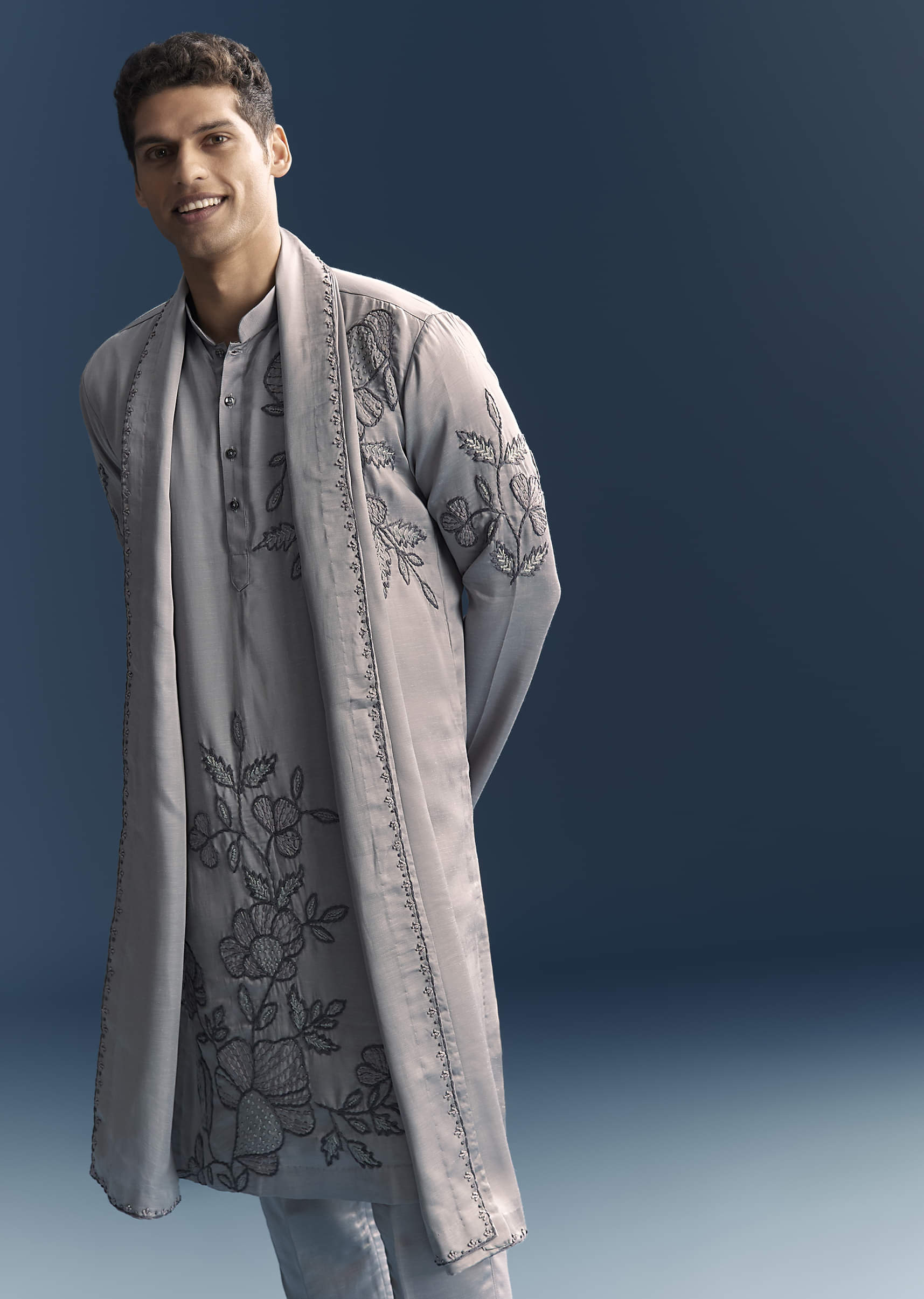 grey-kurta-set-for-men-with-thread-and-french-knot-embroidery-sg321924-2.jpg