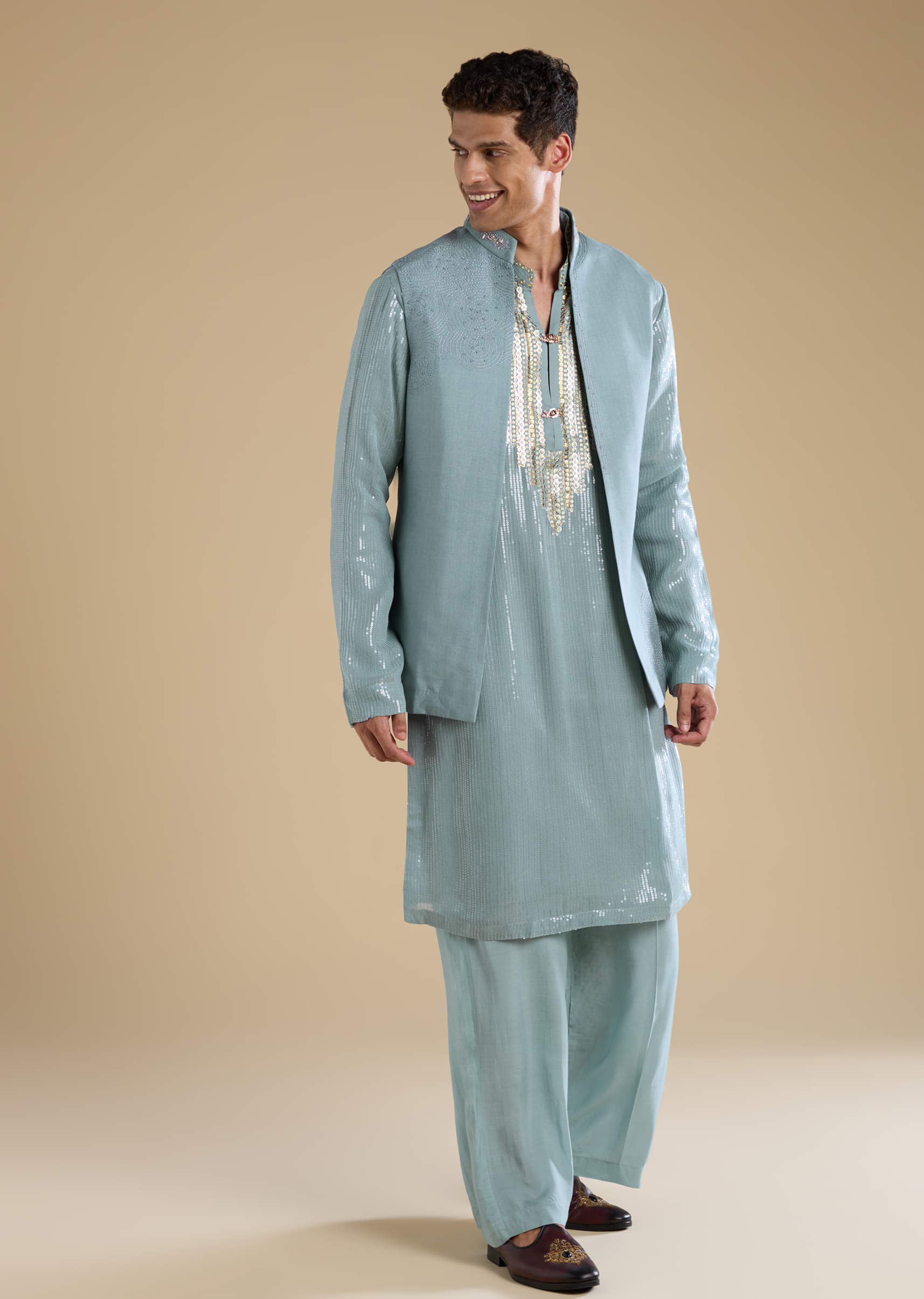 grey-sequin-embellished-kurta-and-jacket-set-sg328647-3.jpg