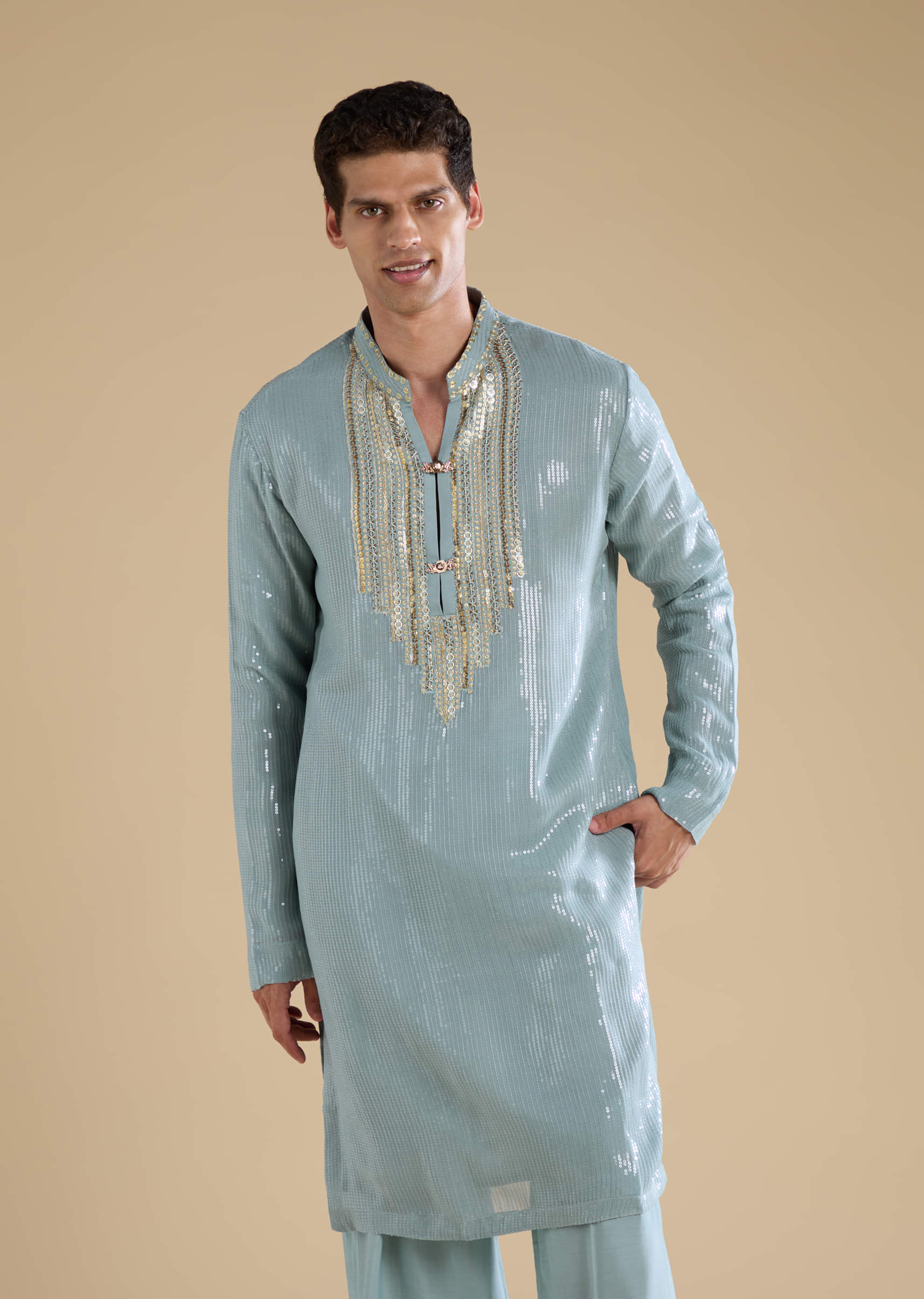 grey-sequin-embellished-kurta-and-jacket-set-sg328647-6.jpg