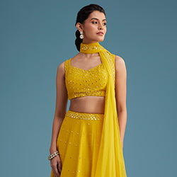 haldi-lehenga