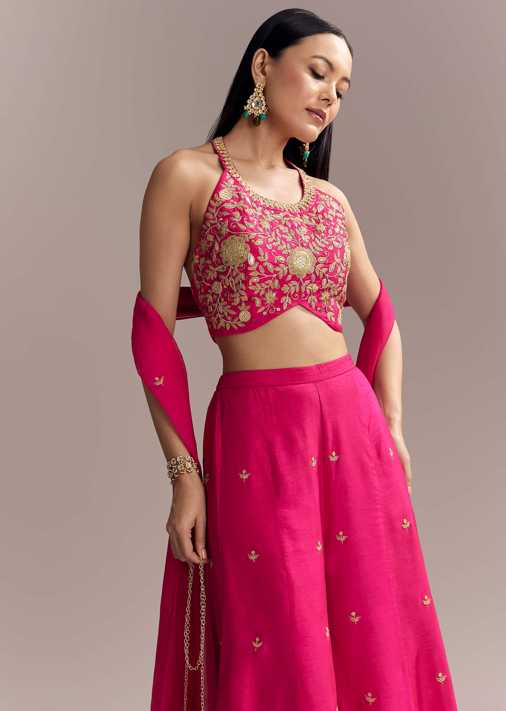 hot-pink-silk-indo-crop-top-and-palazzo-set-with-zari-embroidery-sg345530-4.jpg