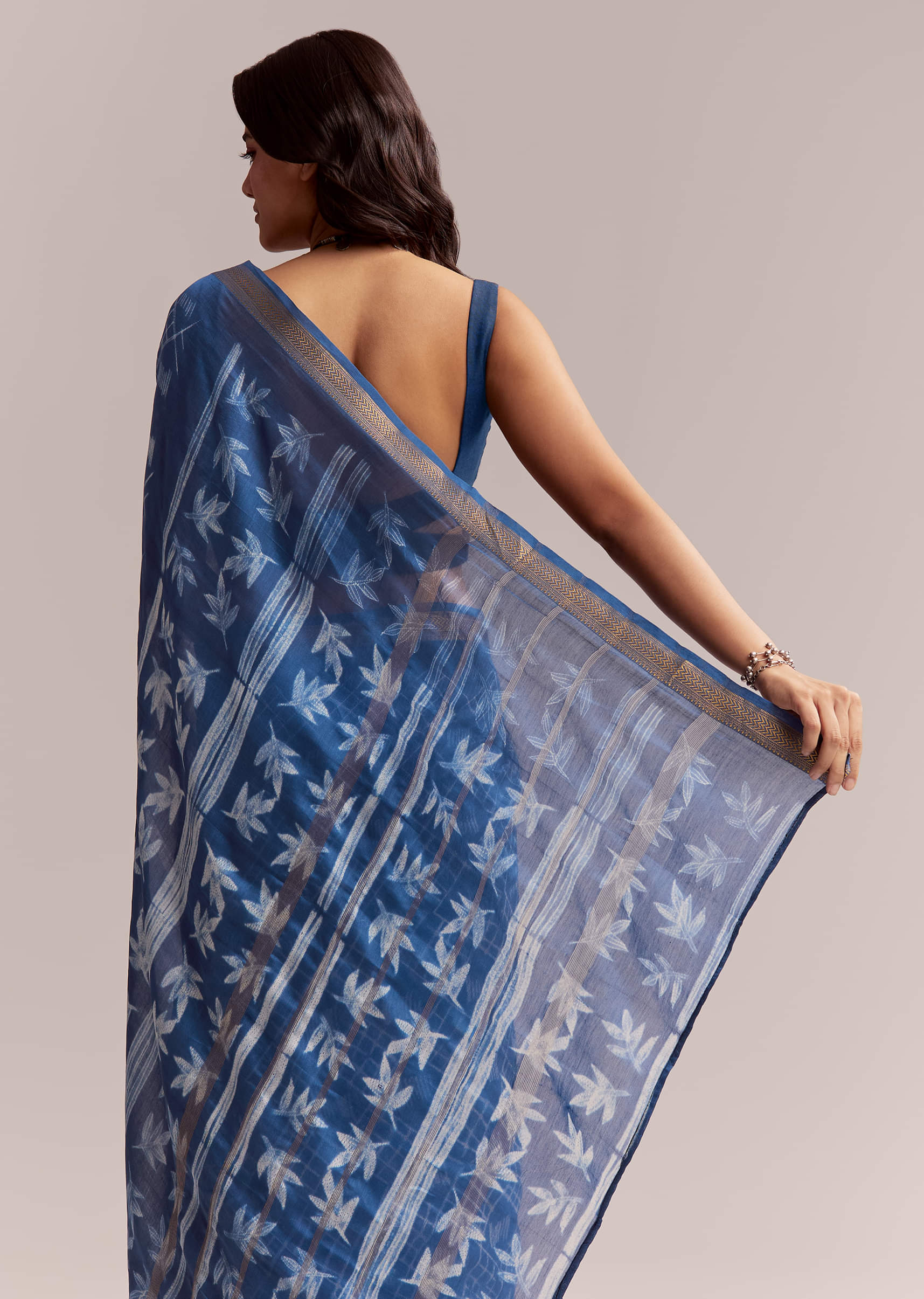 ink-blue-linen-printed-saree-with-heritage-shibori-print-sg311969-4.jpg