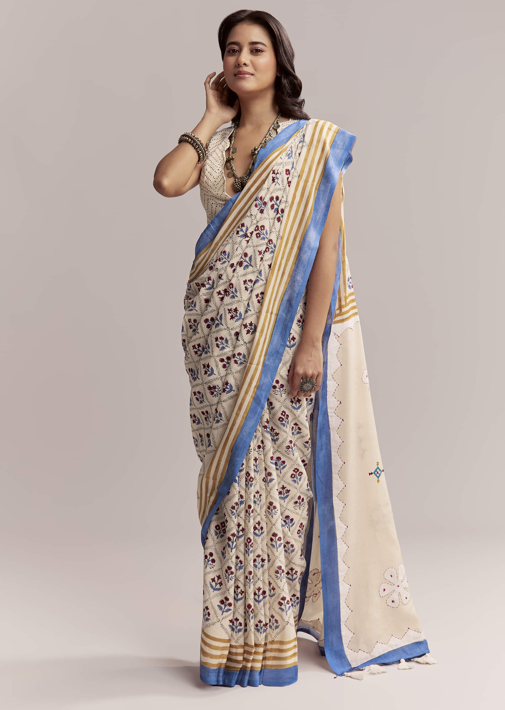 ivory-linen-printed-saree-with-handcrafted-ajrakh-patch-work-sg311965-3.jpg