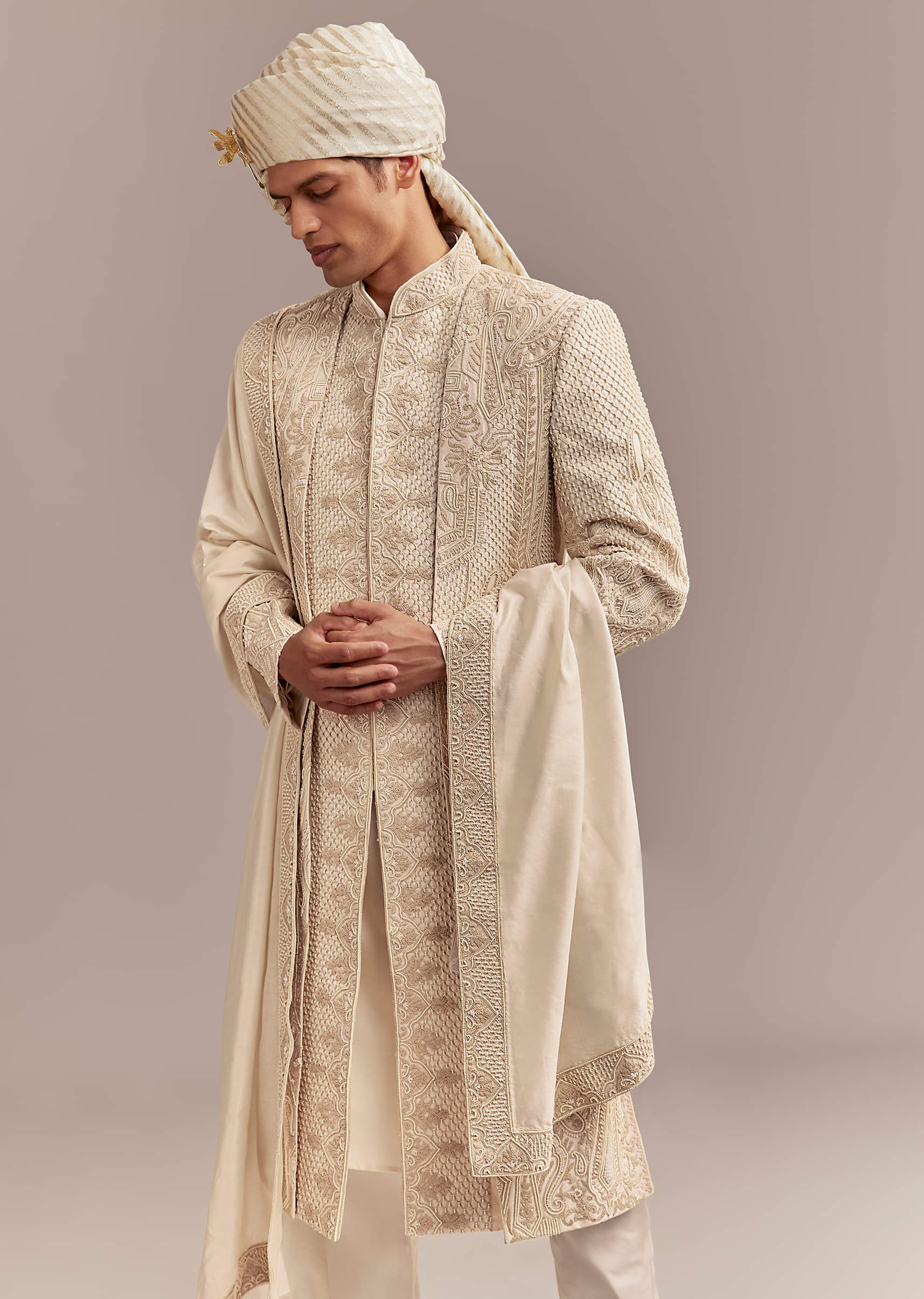 ivory-silk-sherwani-for-groom-with-geometric-and-floral-embroidery-sg323120-4.jpg