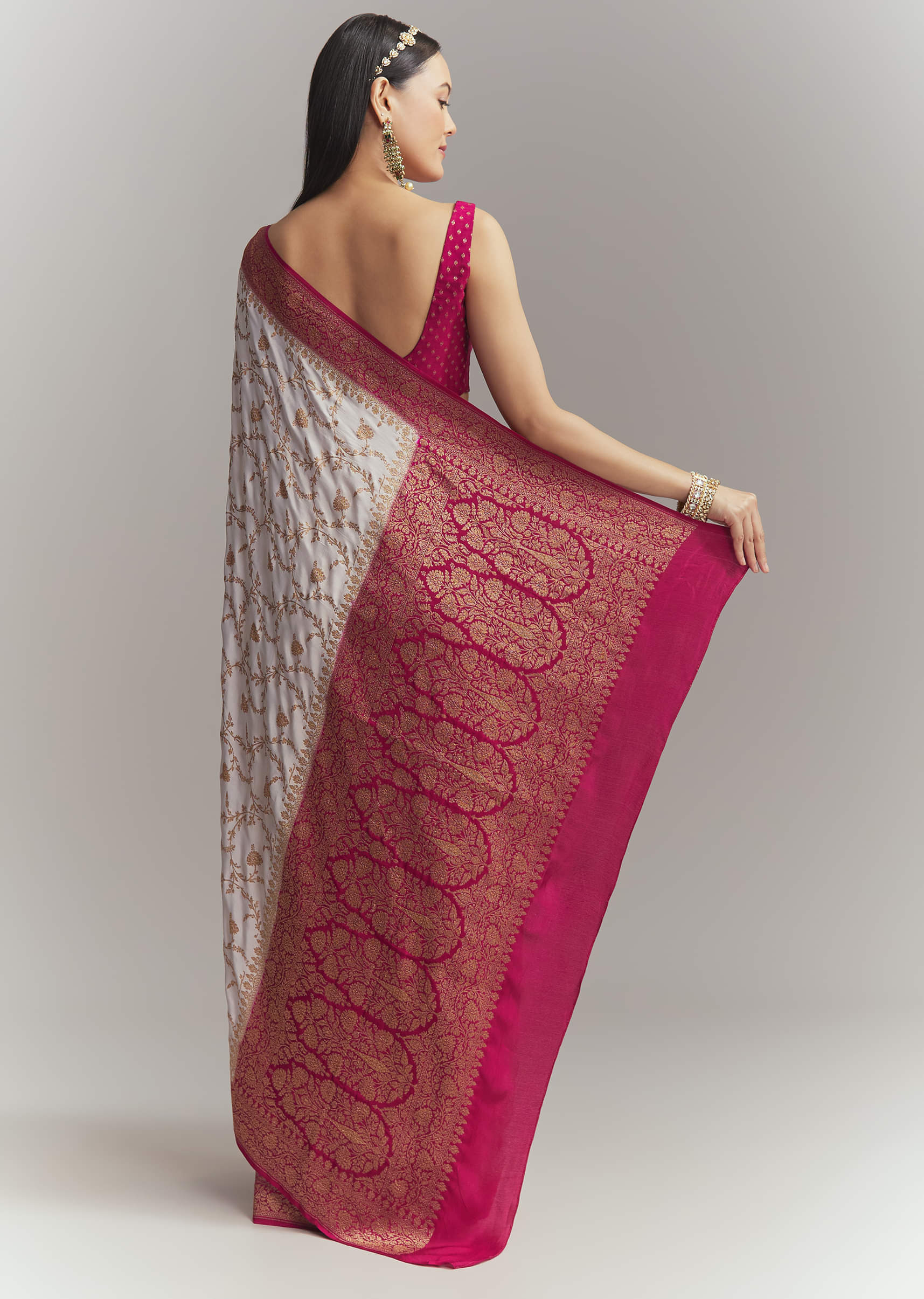 ivory-silk-woven-saree-with-rani-pink-contrast-work-sg342156-4.jpg