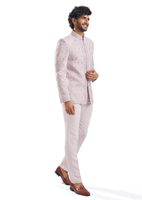 Lilac Classic Jodhpuri Suit