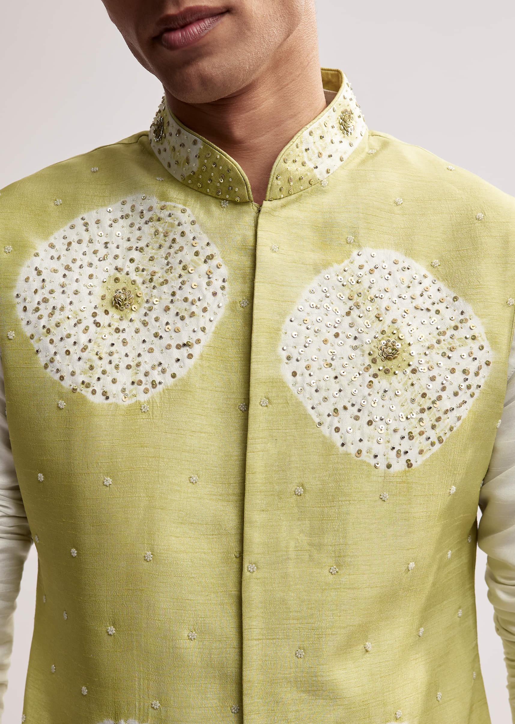 lime-green-silk-kurta-jacket-set-for-men-with-hand-embroidery-sg327141-2.jpg
