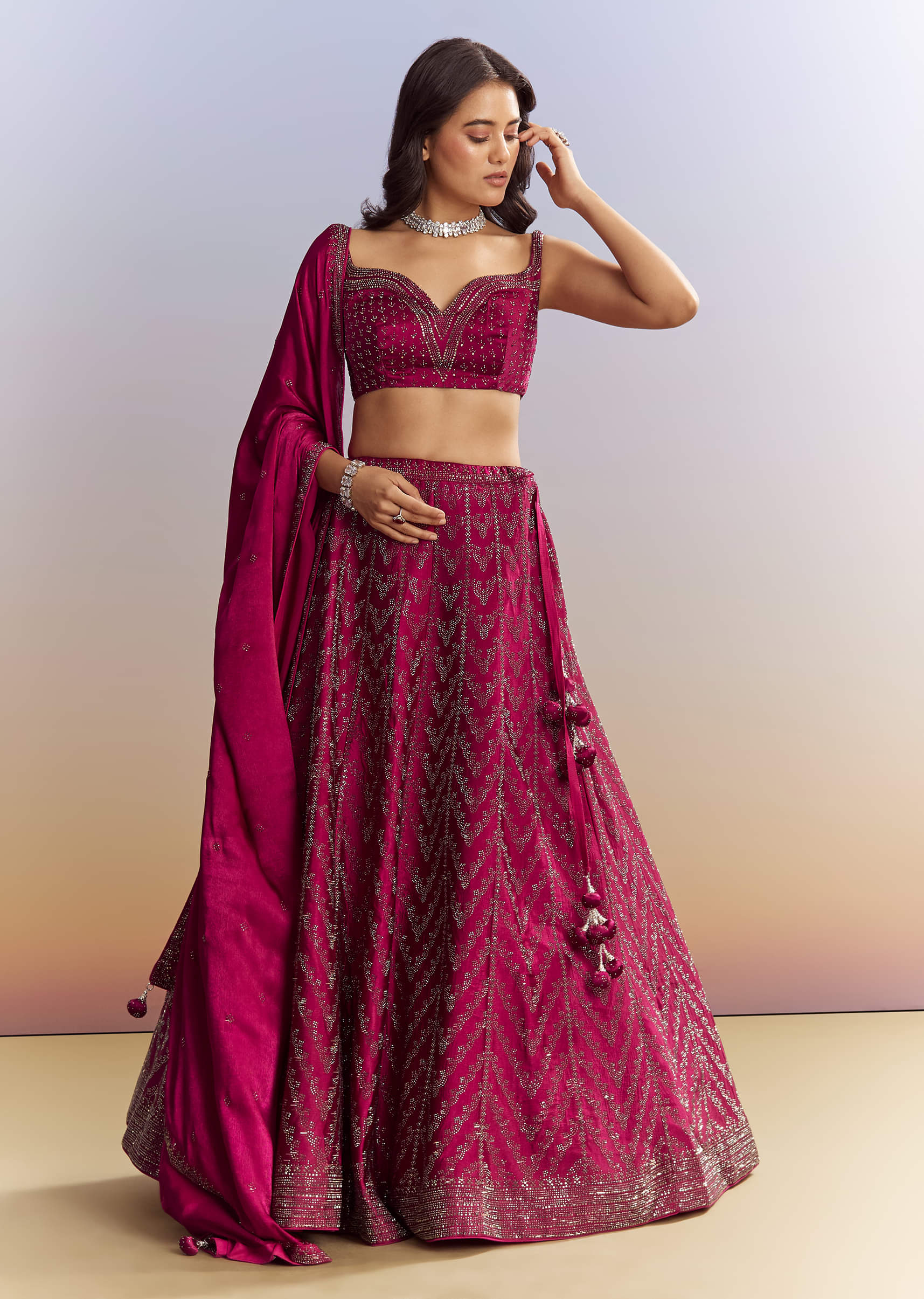 magenta-pink-satin-bridesmaid-lehenga-with-stone-work-sg312563-4.jpg
