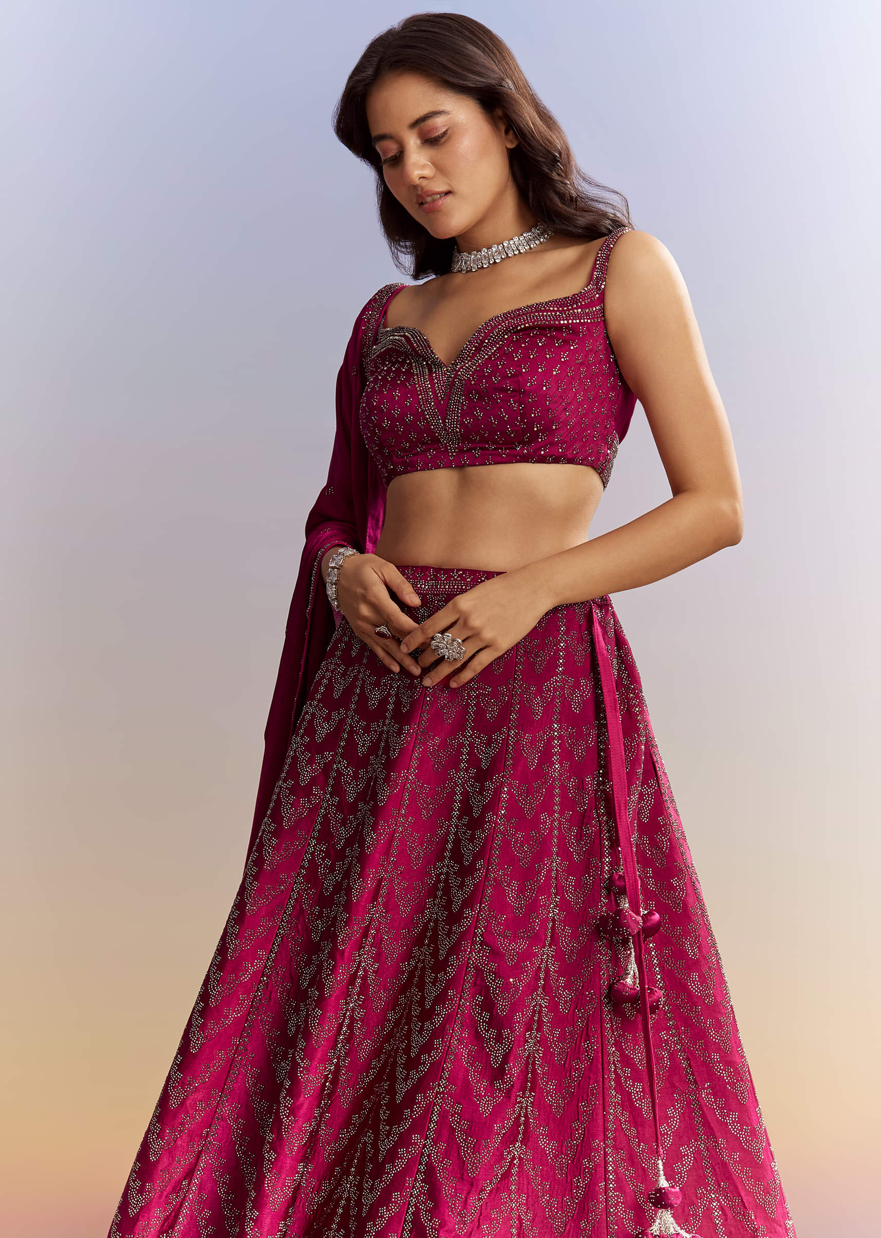 magenta-pink-satin-bridesmaid-lehenga-with-stone-work-sg312563-5.jpg