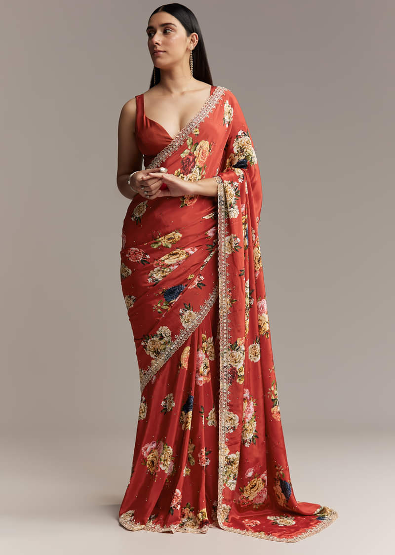 maroon-crepe-saree-with-multicolor-floral-print-and-embellished-border-sg328016-1.jpg