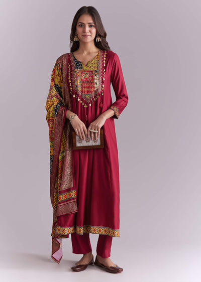 maroon-silk-anarkali-suit-with-embroidery-and-printed-patch-work-sg356222-1.jpg