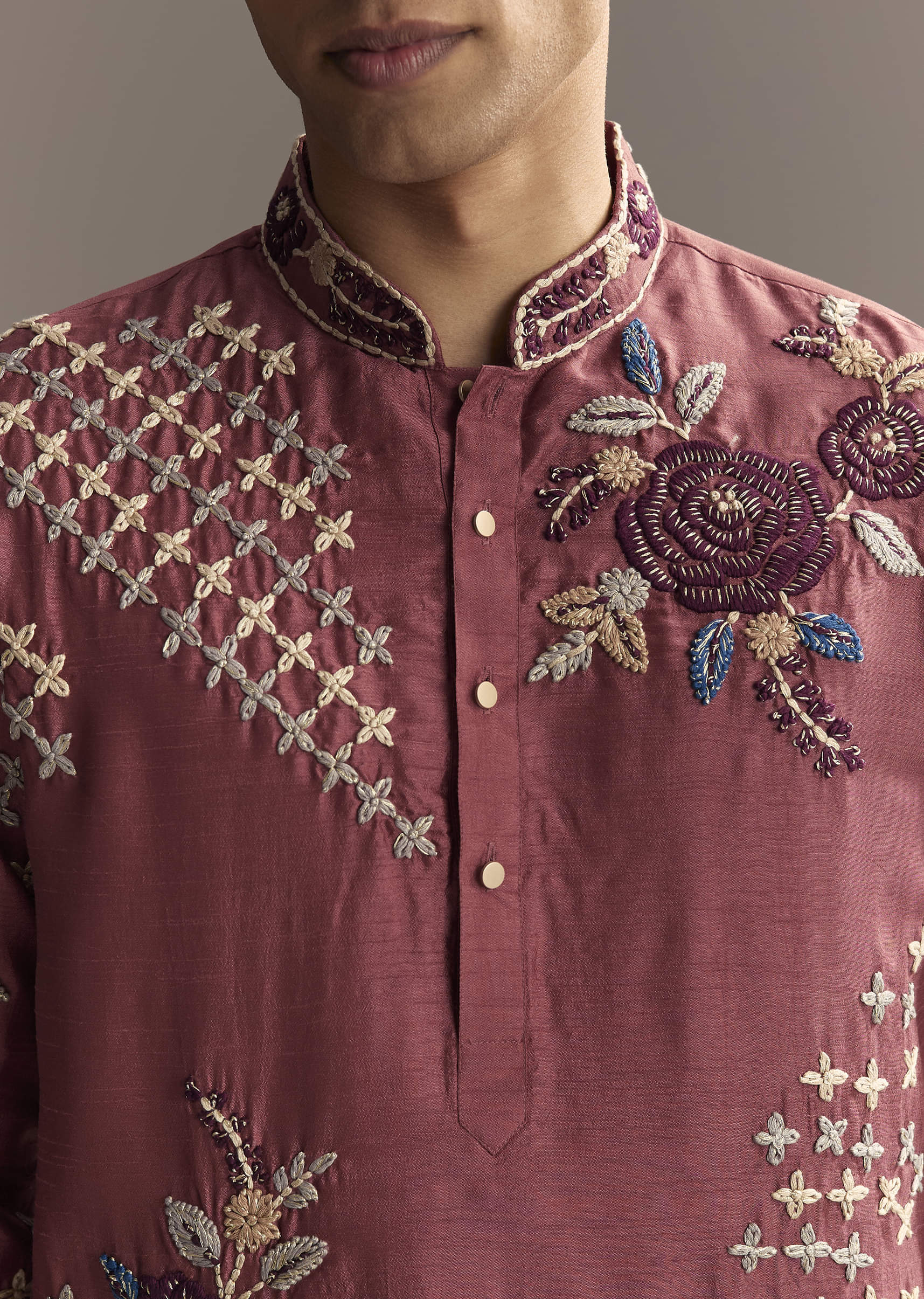 maroon_kurta_set_for_men_with_floral_resham-sg335564-1-nosto_6.jpg