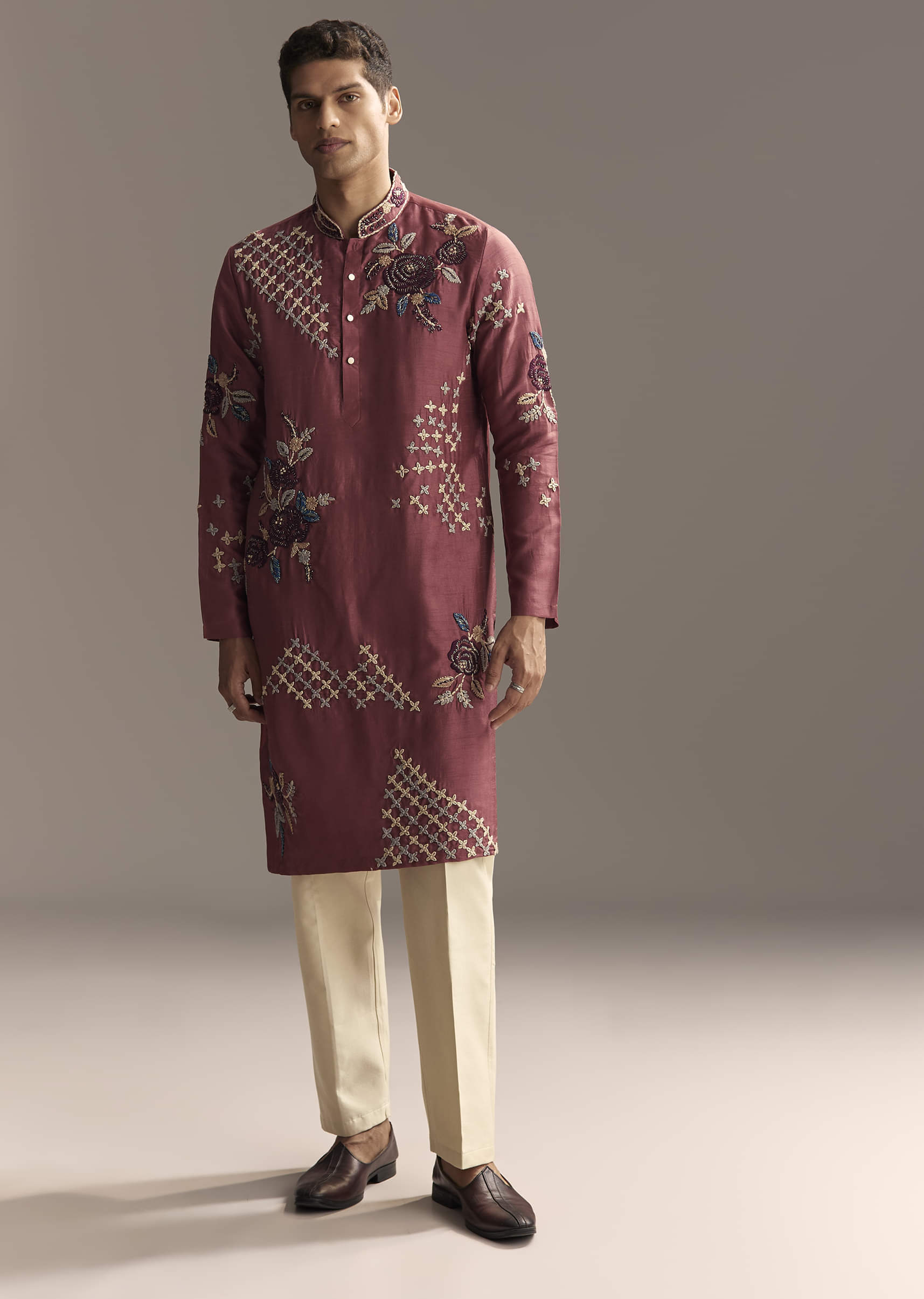 maroon_kurta_set_for_men_with_floral_resham-sg335564-1-nosto_7.jpg