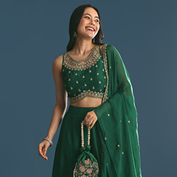 mehendi-lehenga