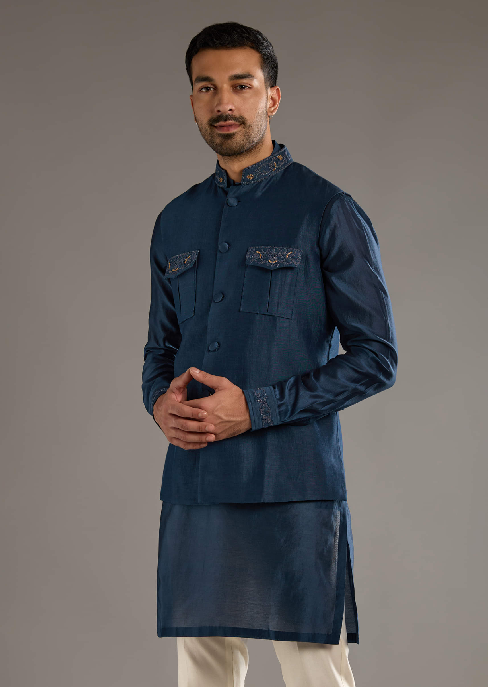 midnight-blue-chanderi-linen-kurta-jacket-set-for-men-with-dori-work-sg332372-4.jpg