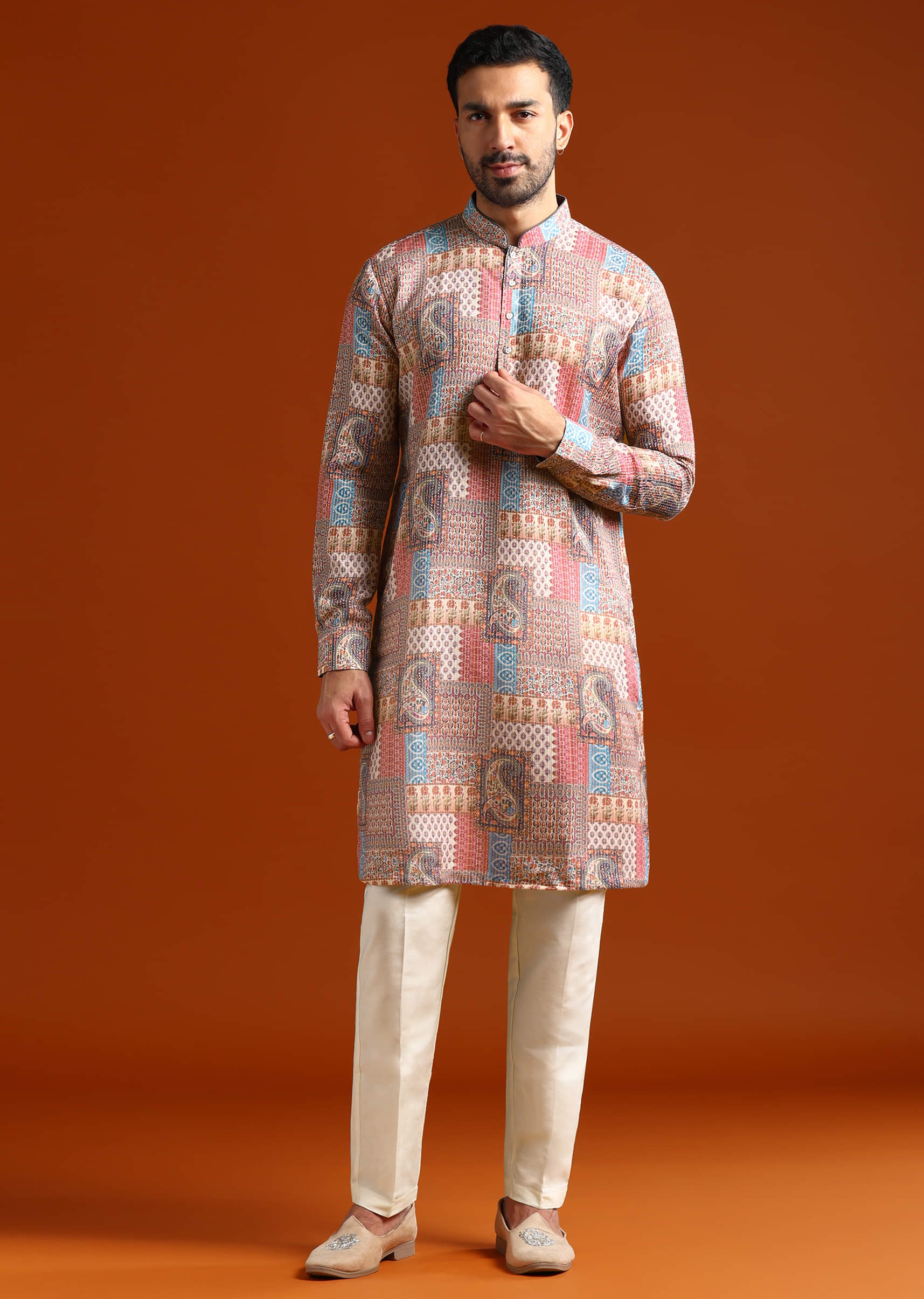 multicolour-kurta-set-for-men-with-kantha-work-sg321516-1.jpg
