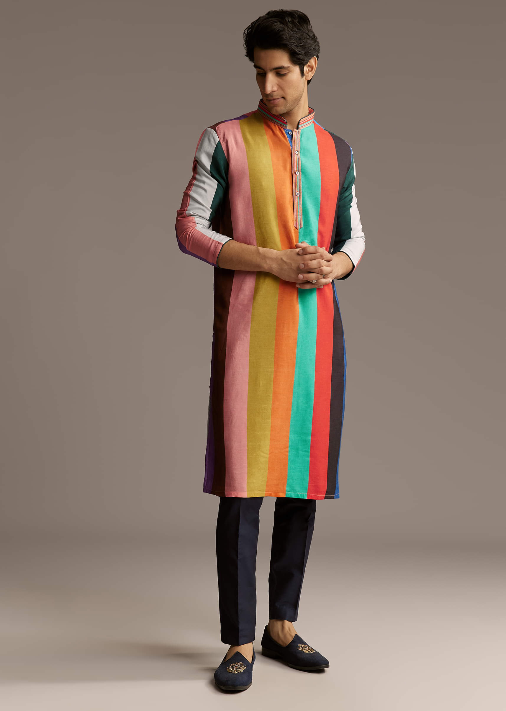 multicolour-silk-kurta-set-for-men-with-stripe-print-sg321236-3.jpg