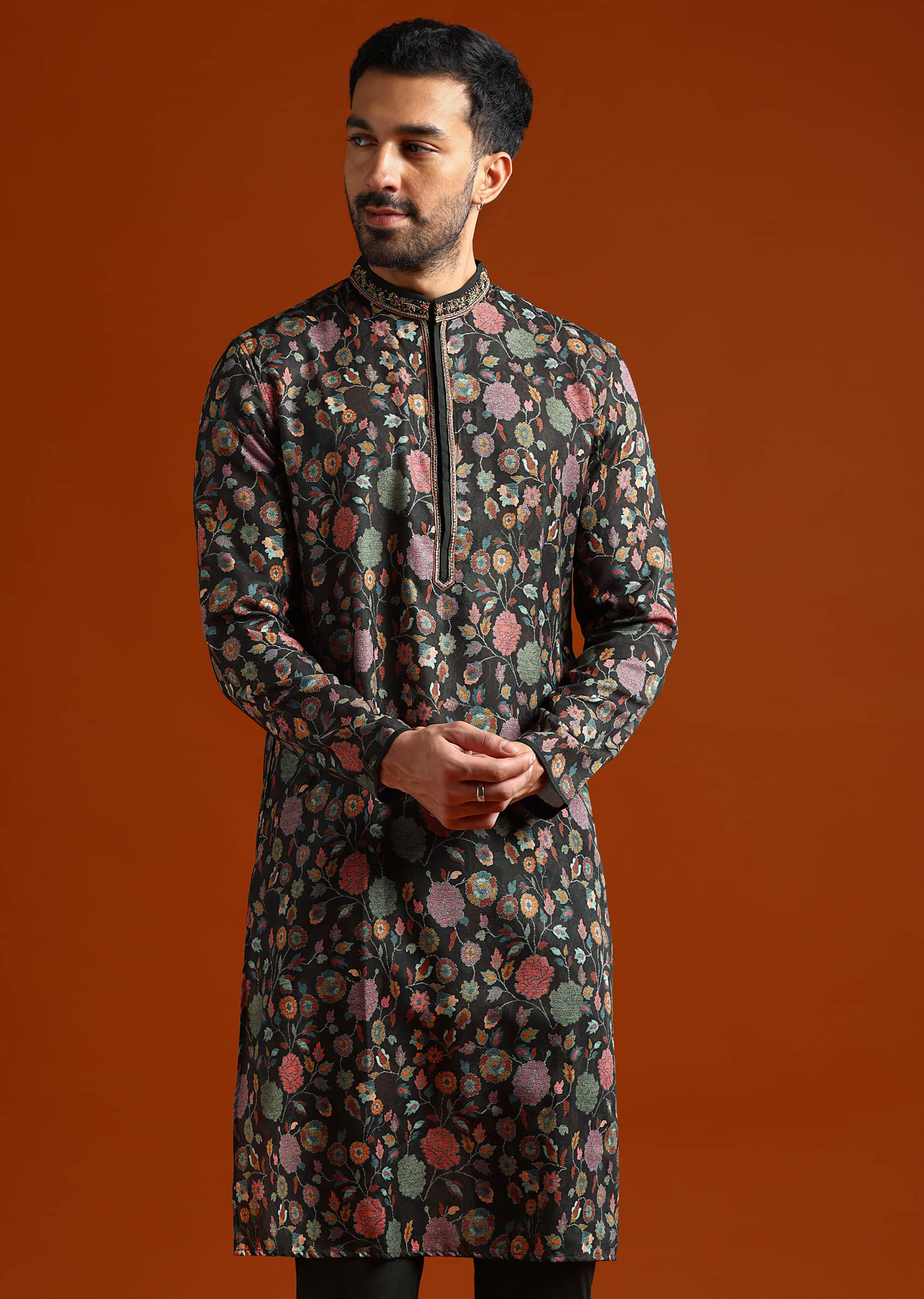 multicolour-viscose-printed-kurta-set-for-men-with-heavy-hand-embroidery-sg328911-3.jpg