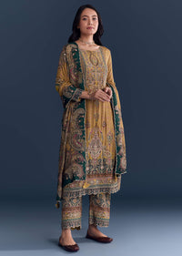 mustard-yellow-crepe-kurta-set-with-paisley-and-floral-print-sg345161-1.jpg