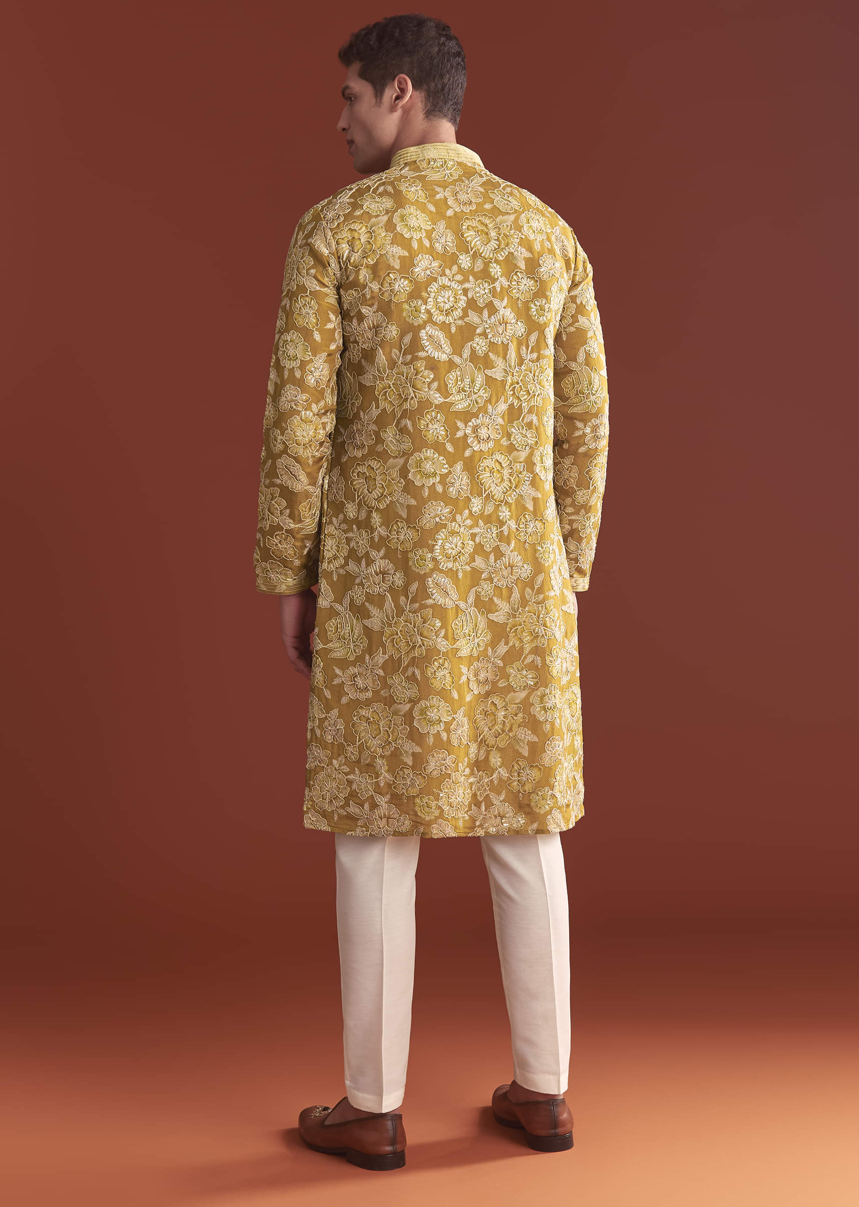 mustard-yellow-silk-kurta-set-for-men-with-floral-resham-work-sg356826-5.jpg