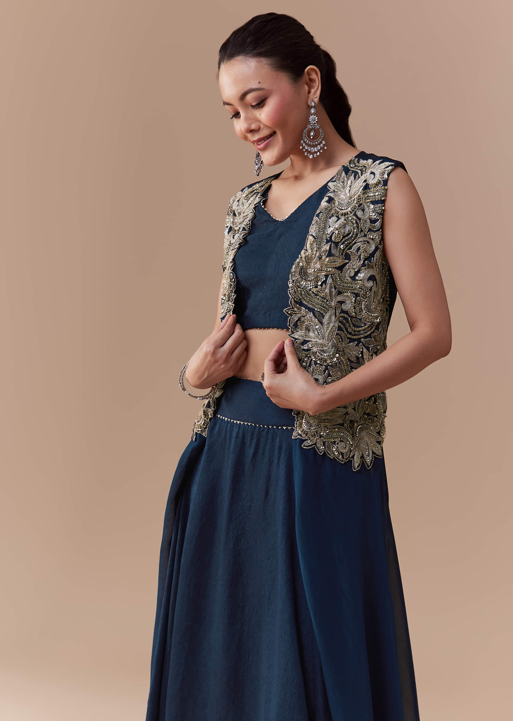 navy-blue-crop-top-silk-skirt-set-with-zari-jacket-sg365538-4.jpg