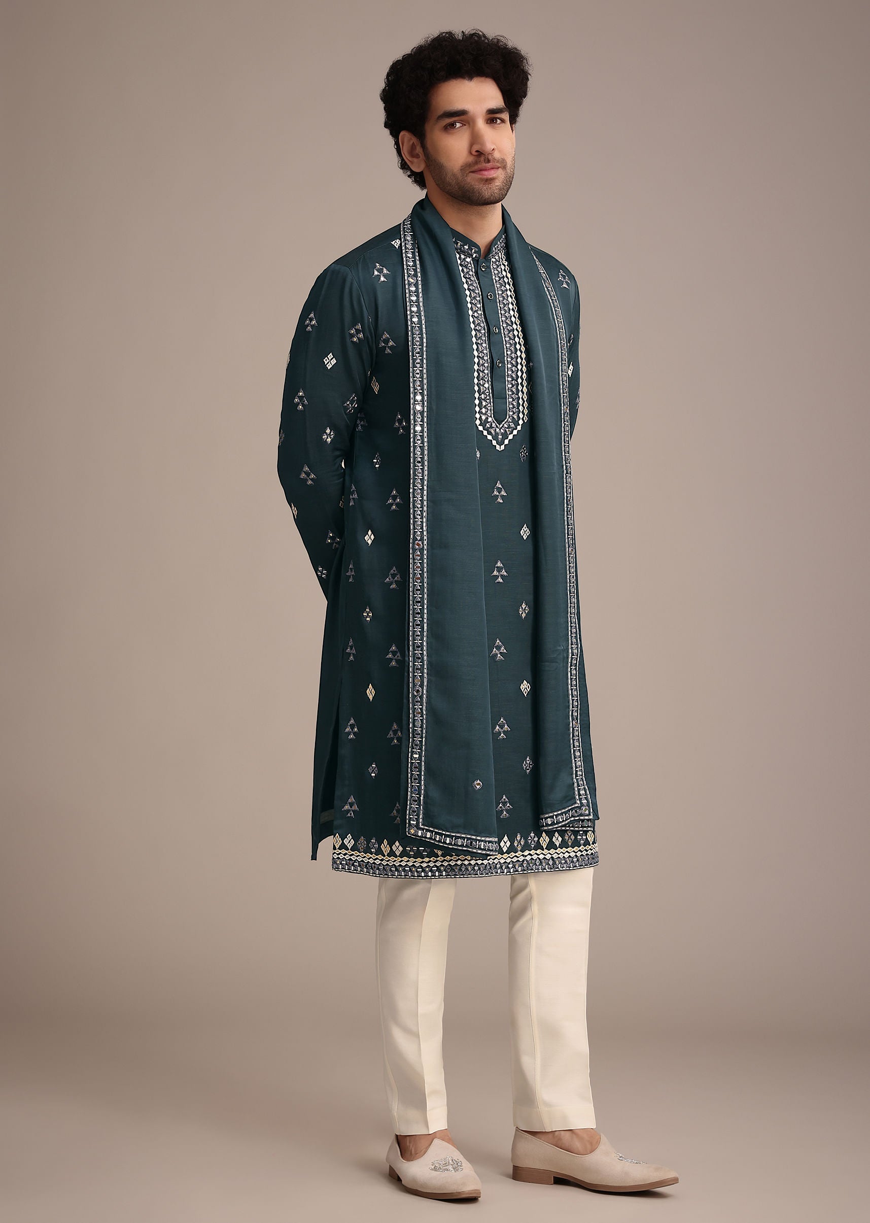 navy_blue_silk_blend_kurta_dupatta_set_with_mirror_work-sg246536_6.jpg