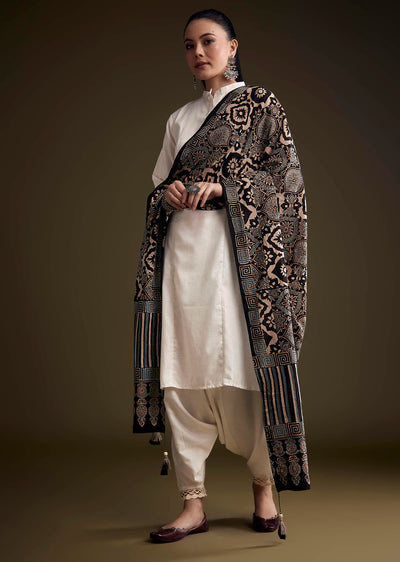 off-white-khadi-dhoti-suit-with-black-hand-dyed-ajrakh-dupatta-sg356610-1.jpg