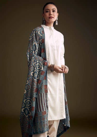 off-white-khadi-dhoti-suit-with-blue-hand-dyed-ajrakh-dupatta-sg356601-1.jpg