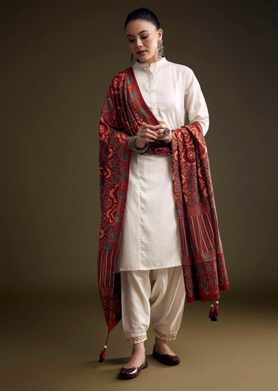 off-white-khadi-dhoti-suit-with-red-hand-dyed-ajrakh-dupatta-sg356595-1.jpg