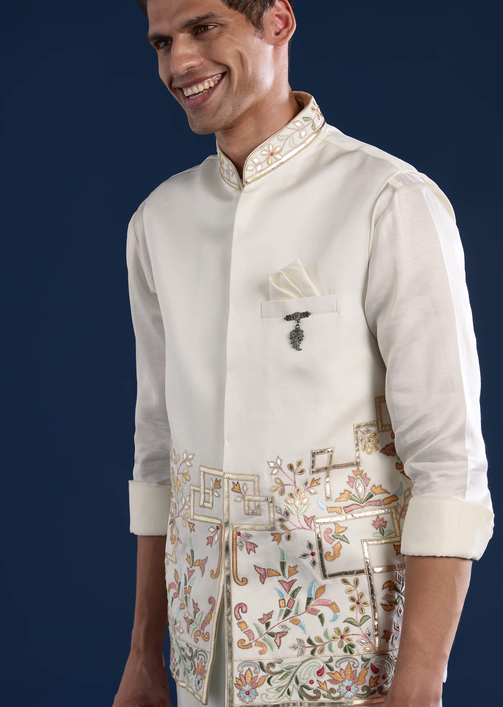 off-white-linen-satin-silk-jacket-kurta-set-with-gotta-work-sg333116-2.jpg