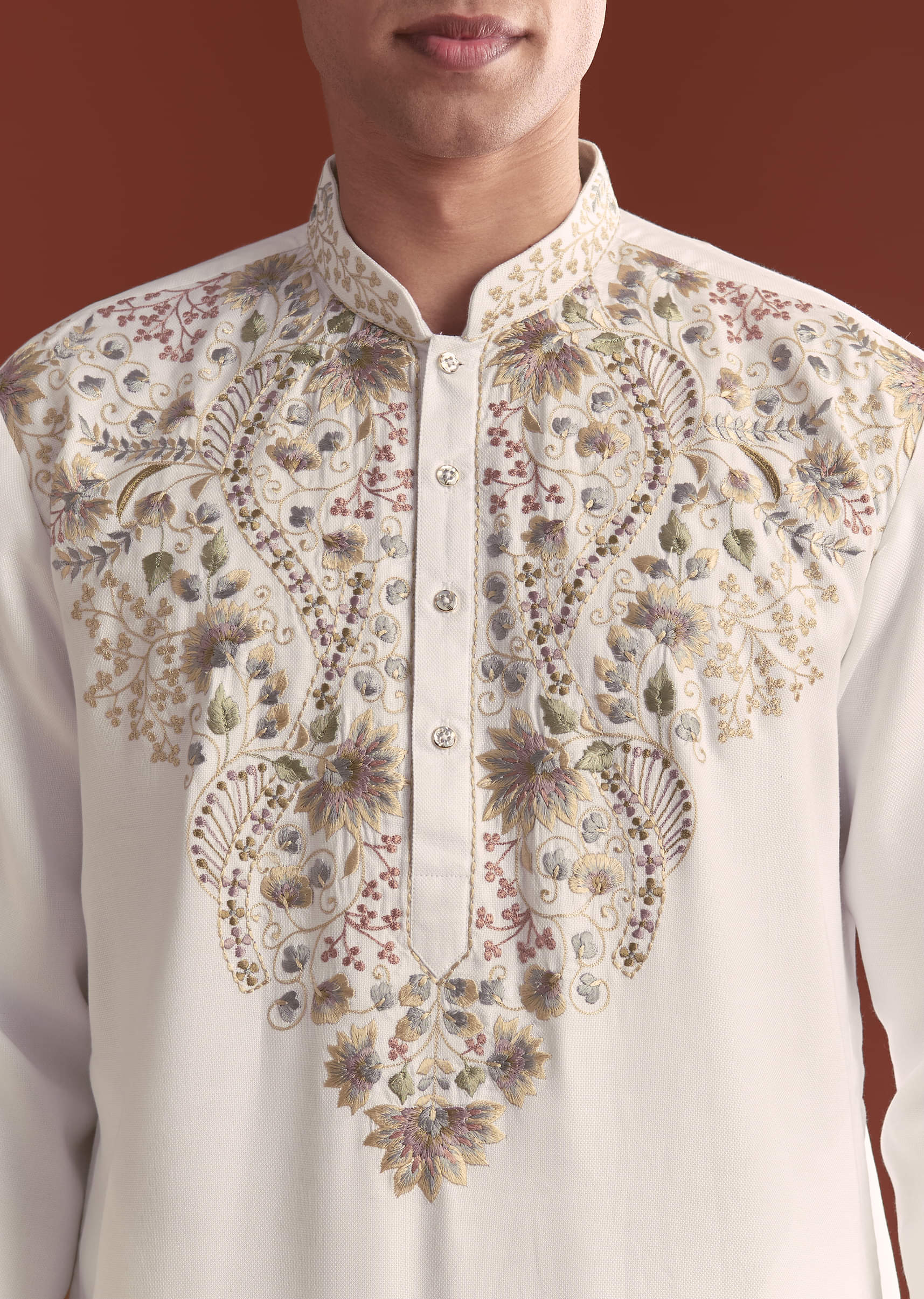 off-white-modal-kurta-set-for-men-with-intricate-resham-embroidery-sg322052-2.jpg