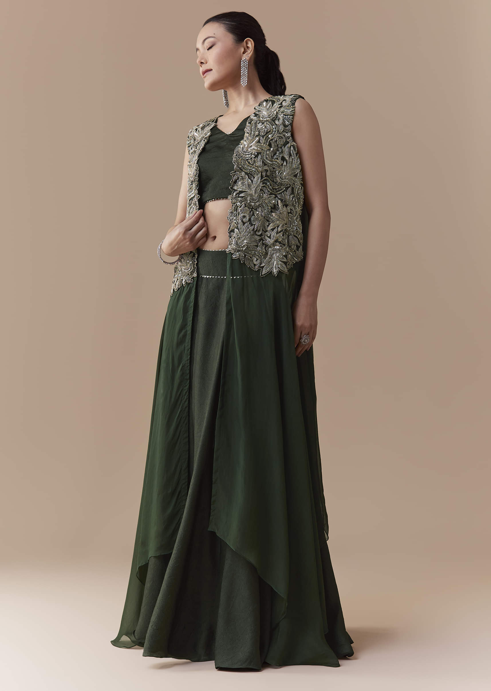 olive-crop-top-silk-skirt-set-with-sequin-jacket-sg368576-3.jpg