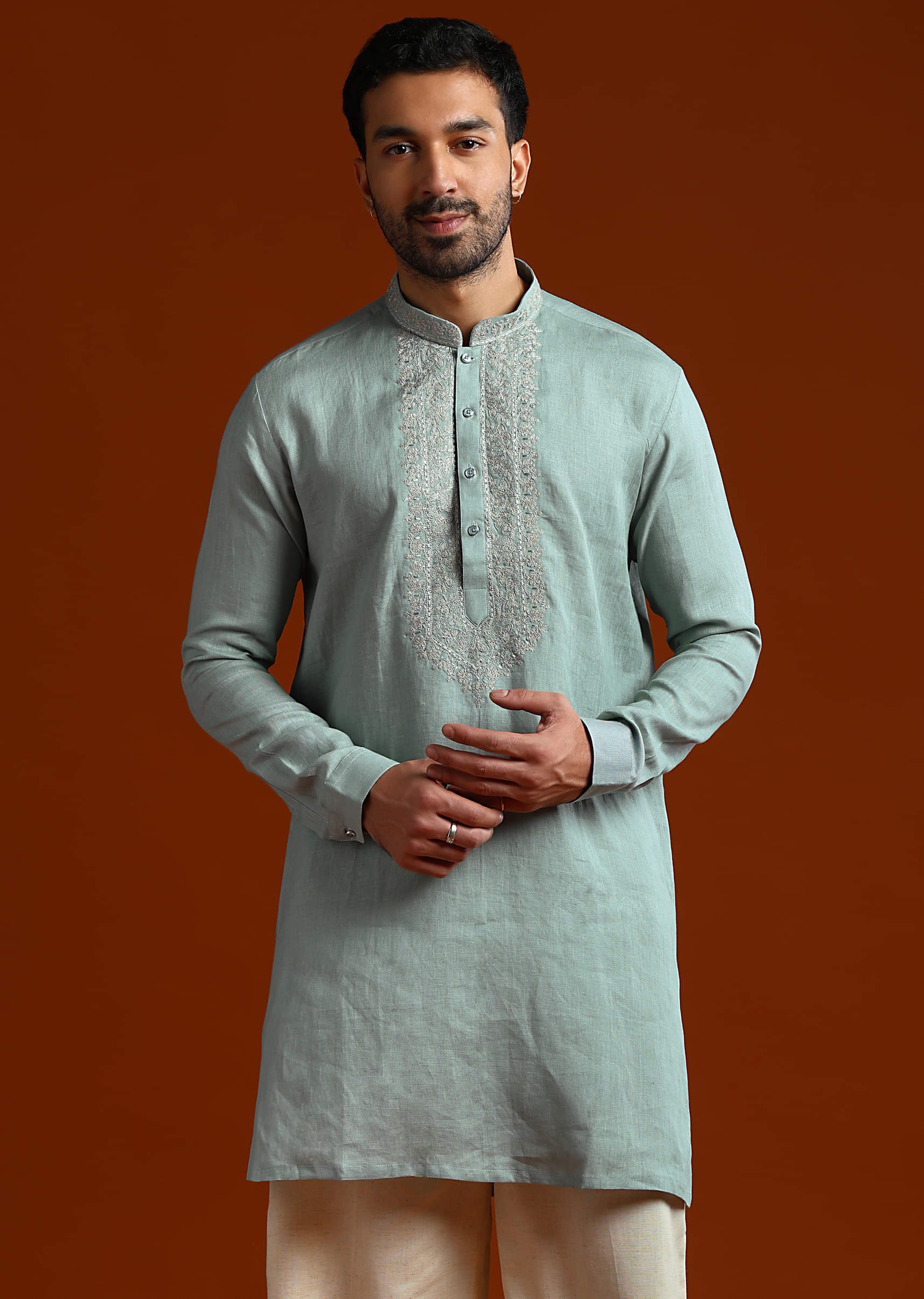 olive-linen-kurta-set-for-men-with-resham-embroidery-sg321692-1.jpg