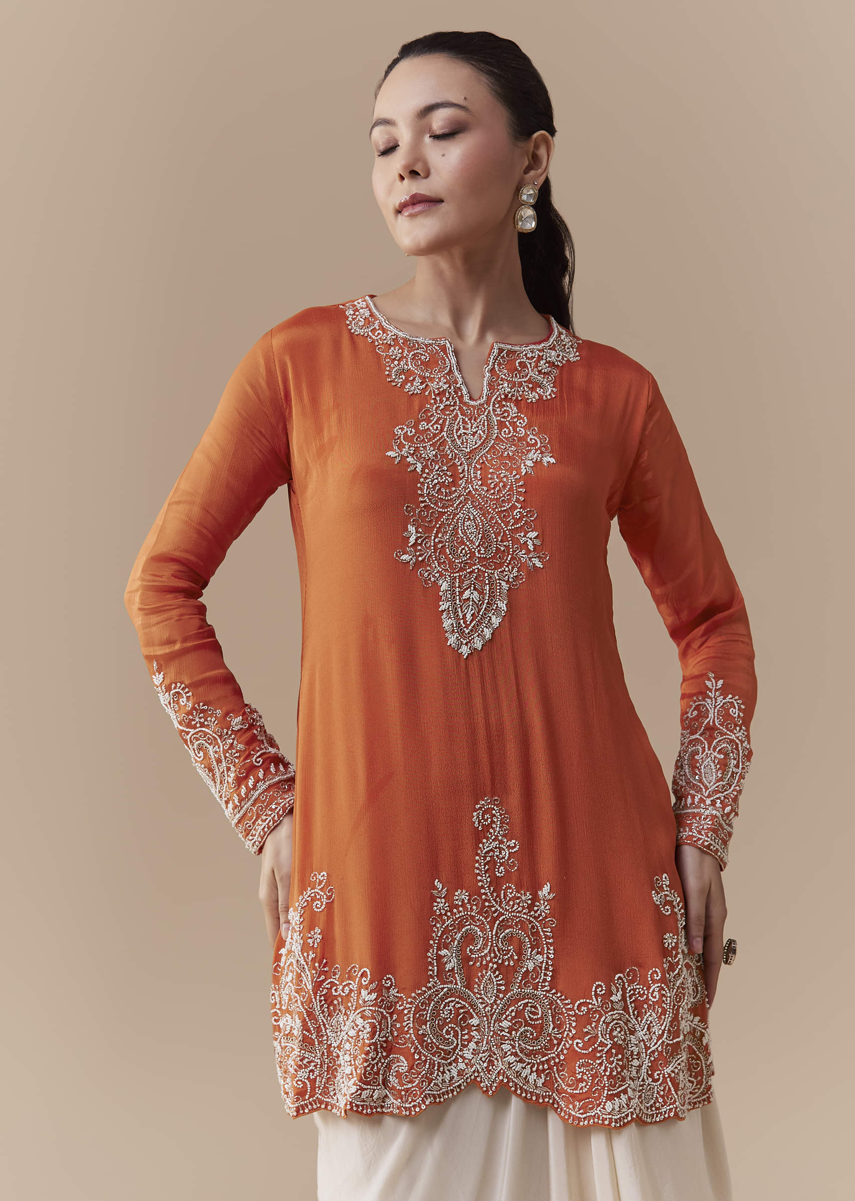orange-chinon-kurta-skirt-set-with-moti-work-sg365144-4.jpg