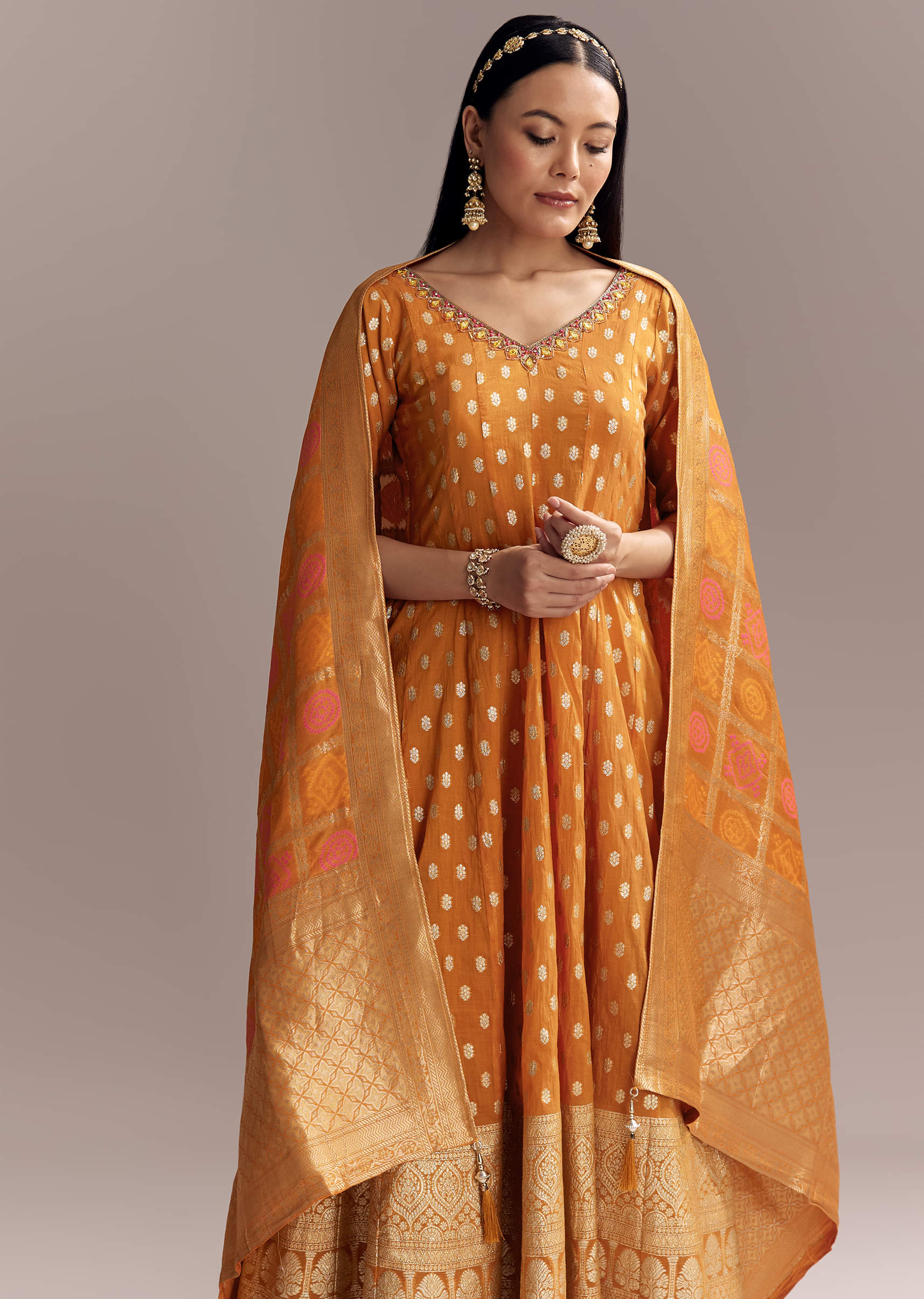 orange-jacquard-anarkali-suit-with-woven-brocade-dupatta-sg353504-2.jpg