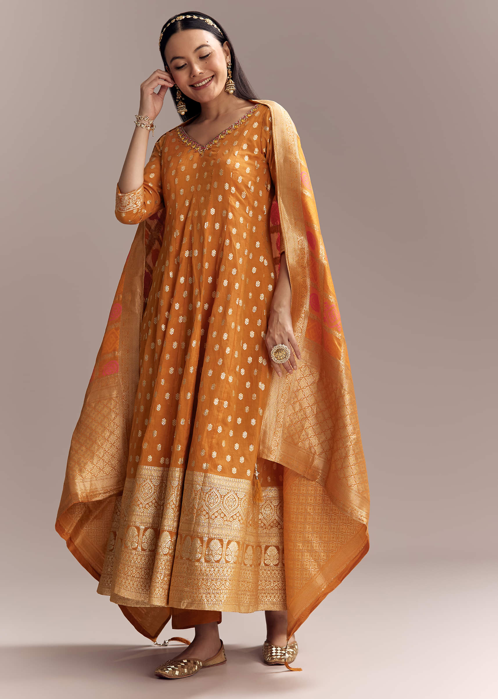 orange-jacquard-anarkali-suit-with-woven-brocade-dupatta-sg353504-3.jpg