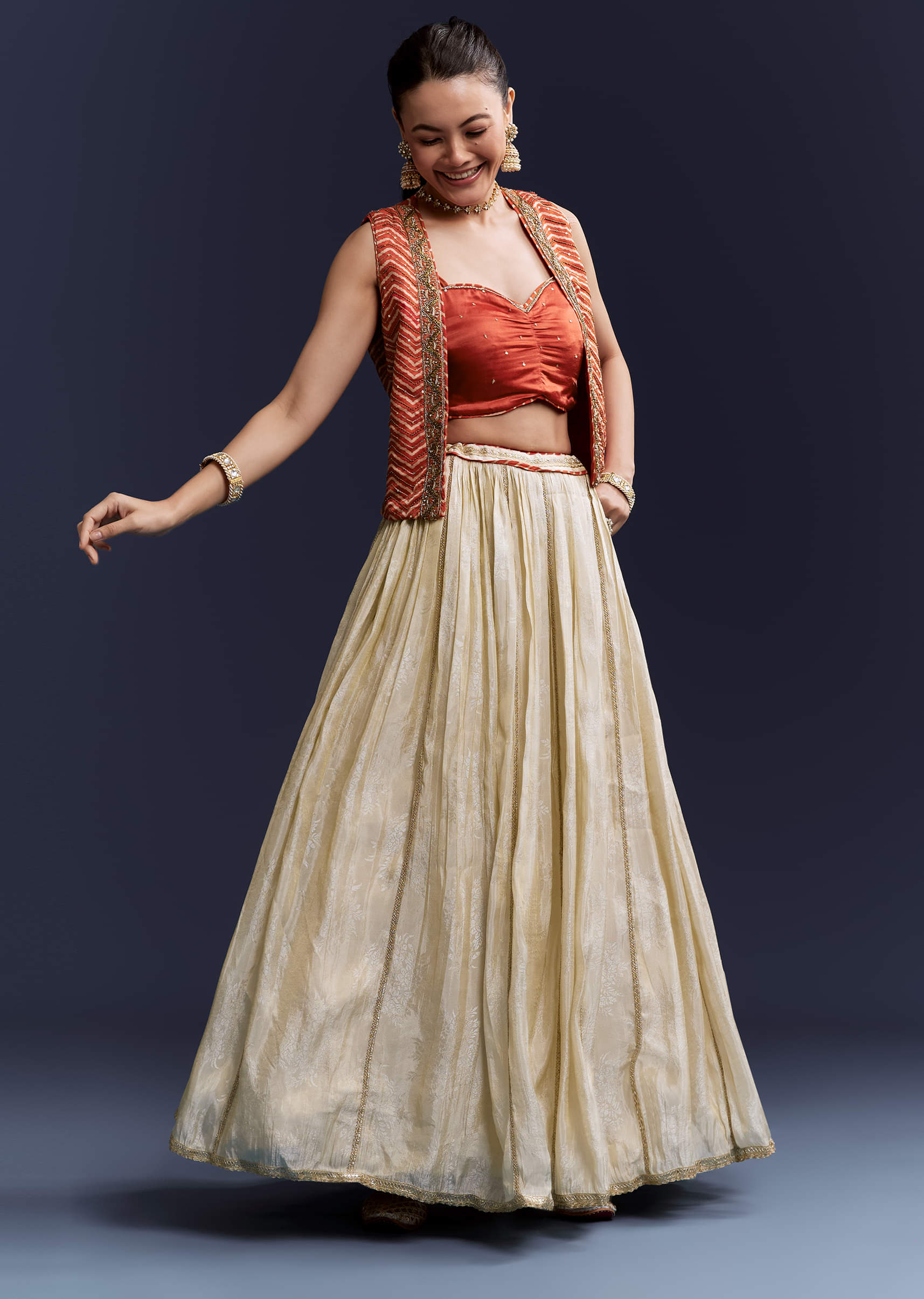 orange-satin-festive-lehenga-with-hand-dyed-chevron-print-jacket-sg345023-4.jpg