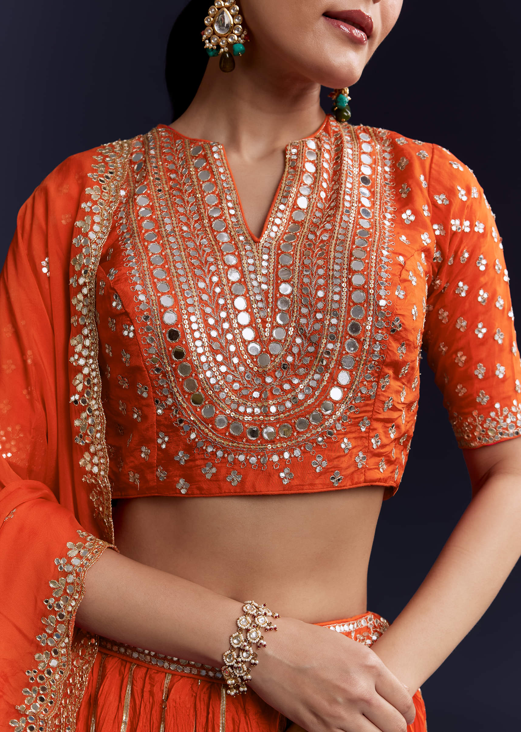 orange-silk-bridesmaid-lehenga-set-with-gota-lace-work-sg360574-3.jpg