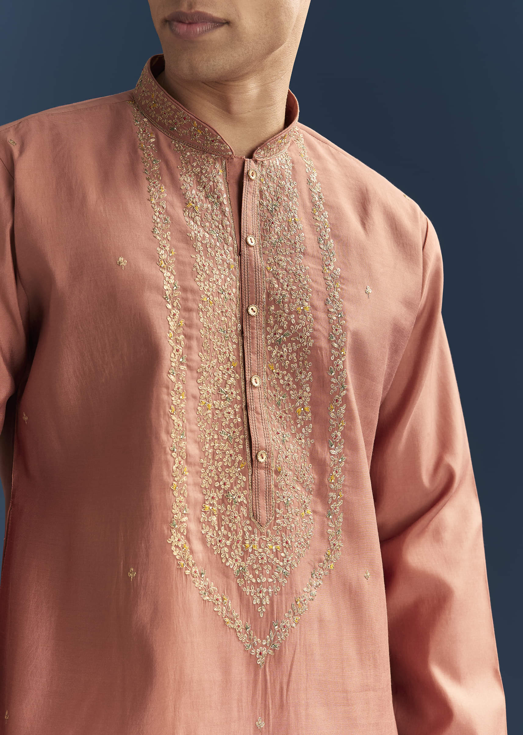 orange-silk-textured-kurta-set-for-men-with-resham-work-sg330062-1.jpg