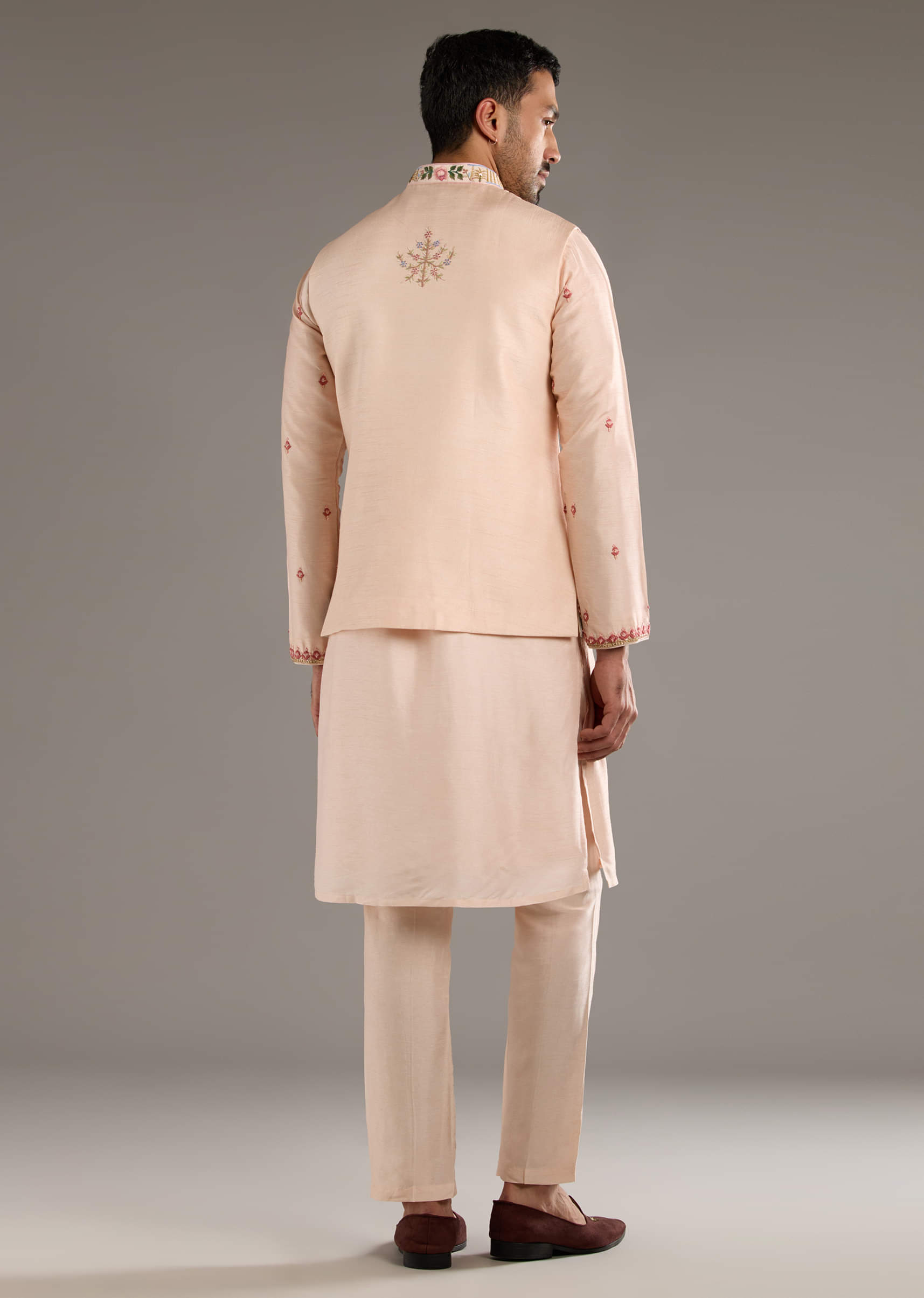 peach-banarasi-silk-kurta-jacket-set-for-men-with-heavy-hand-embroidery-sg327045-5.jpg