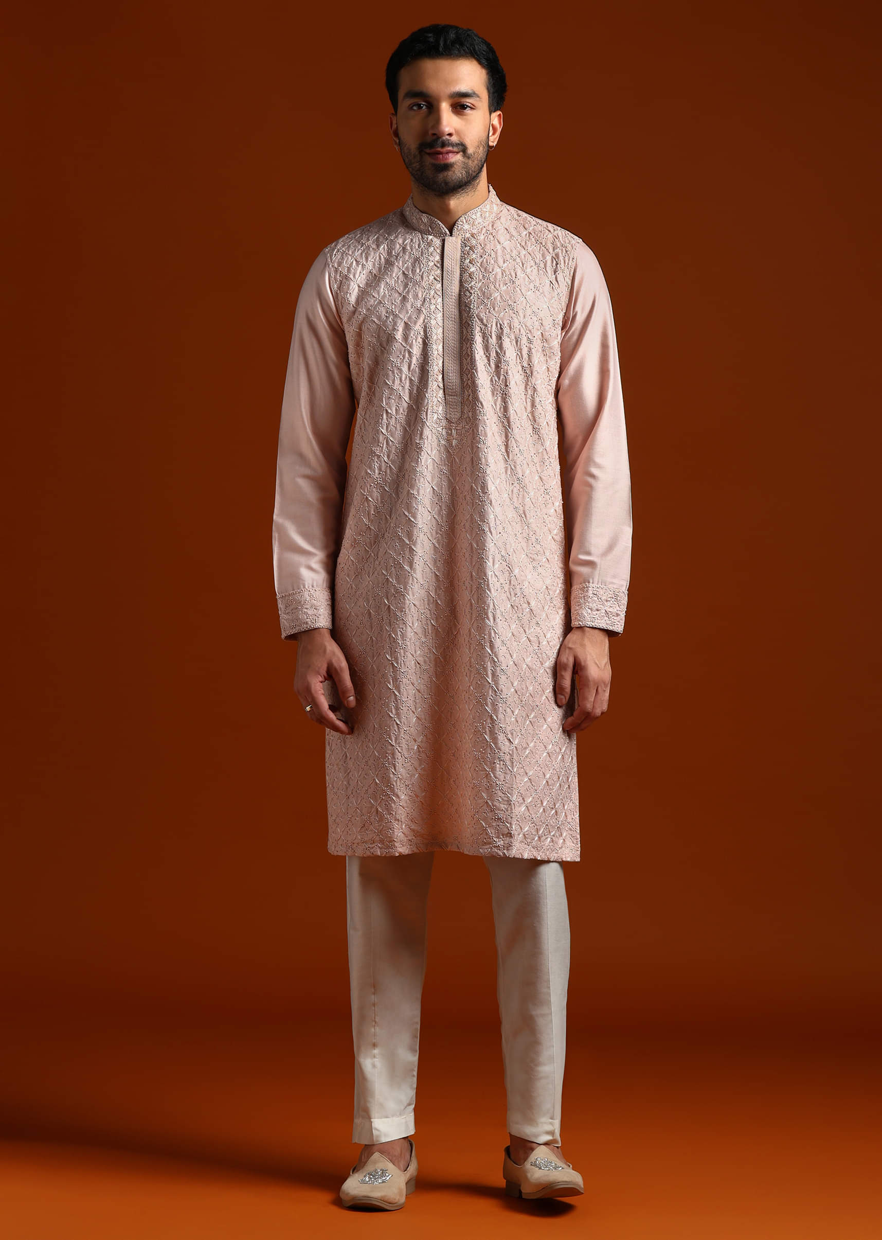 peach-banarasi-silk-kurta-set-for-men-with-heavy-hand-embroidery-sg325800-2.jpg