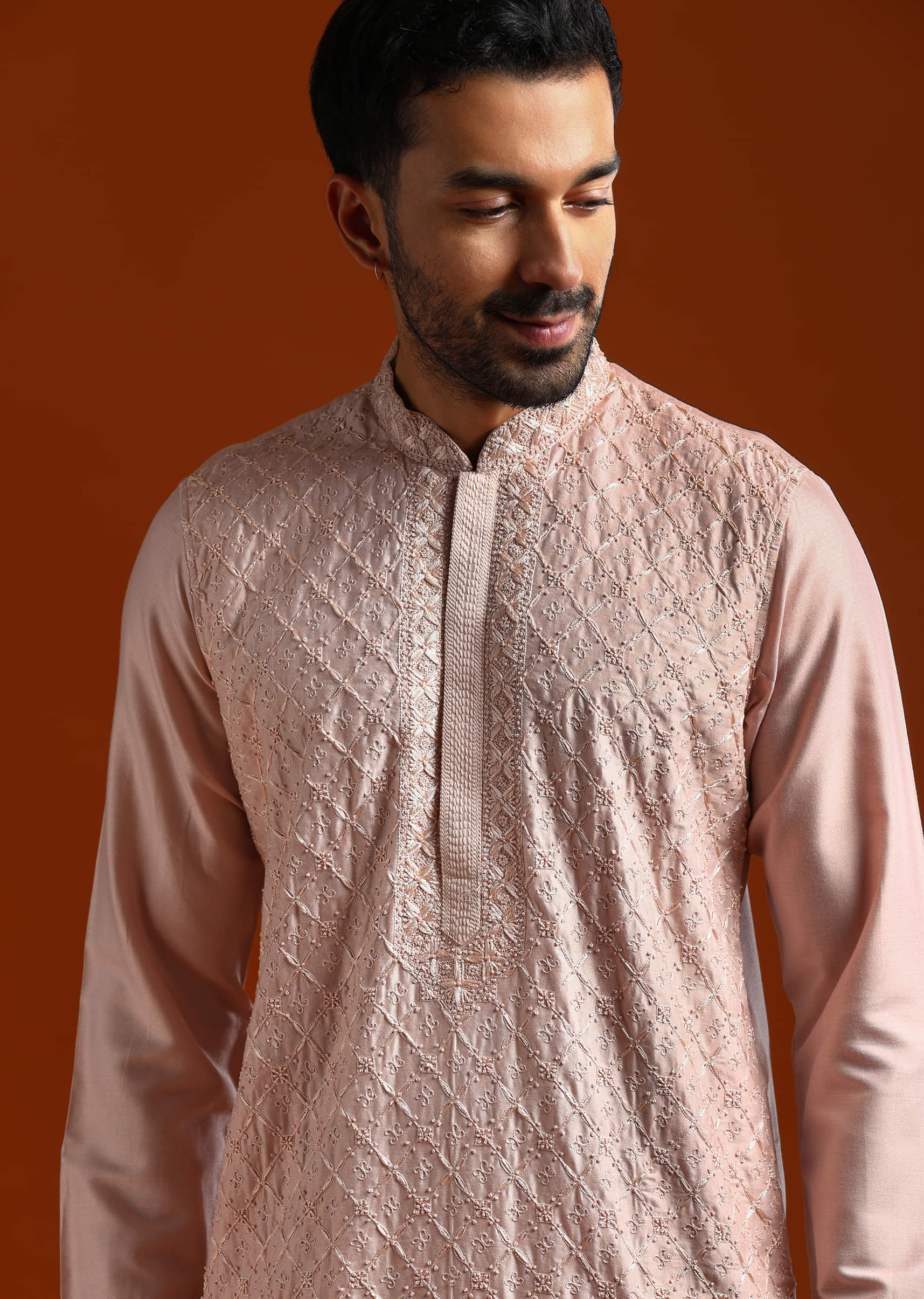 peach-banarasi-silk-kurta-set-for-men-with-heavy-hand-embroidery-sg325800-3.jpg