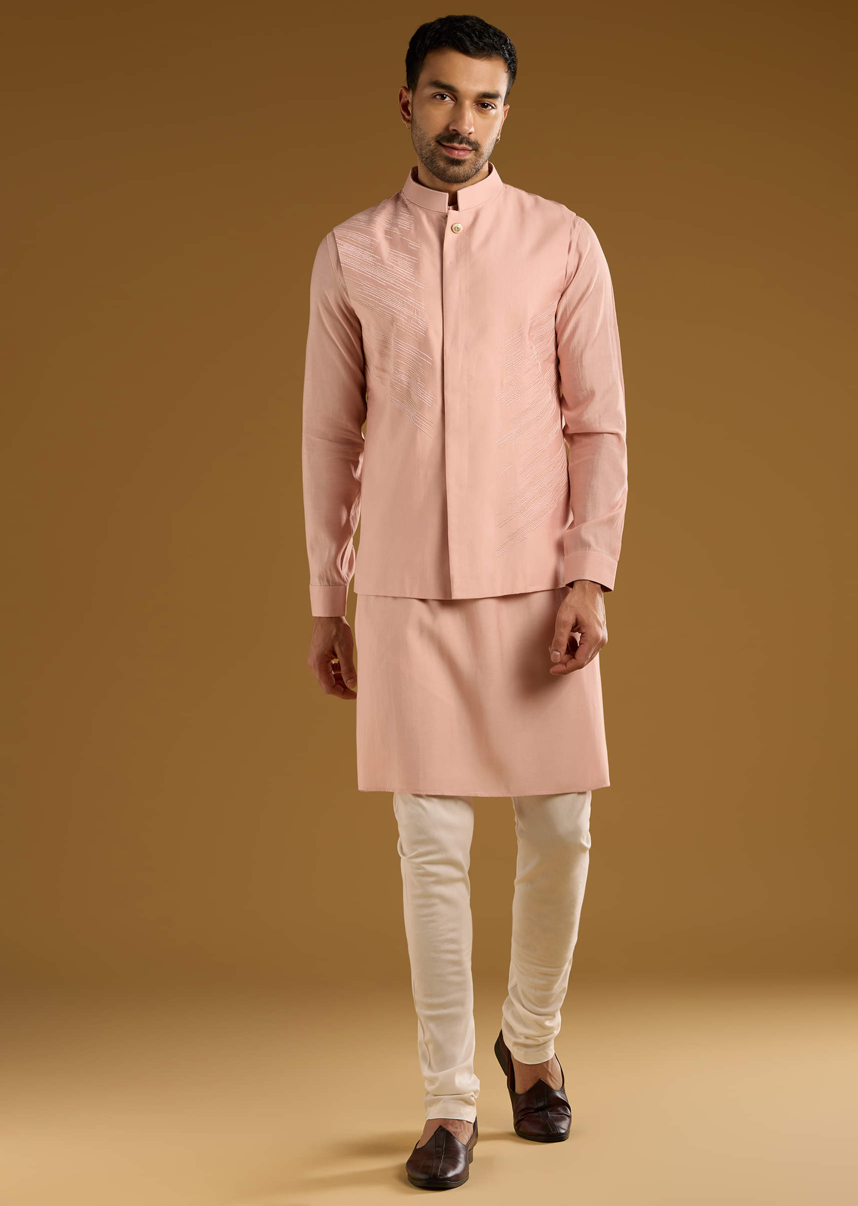 peach-kurta-jacket-set-for-men-with-thread-embroidery-sg328983-3.jpg