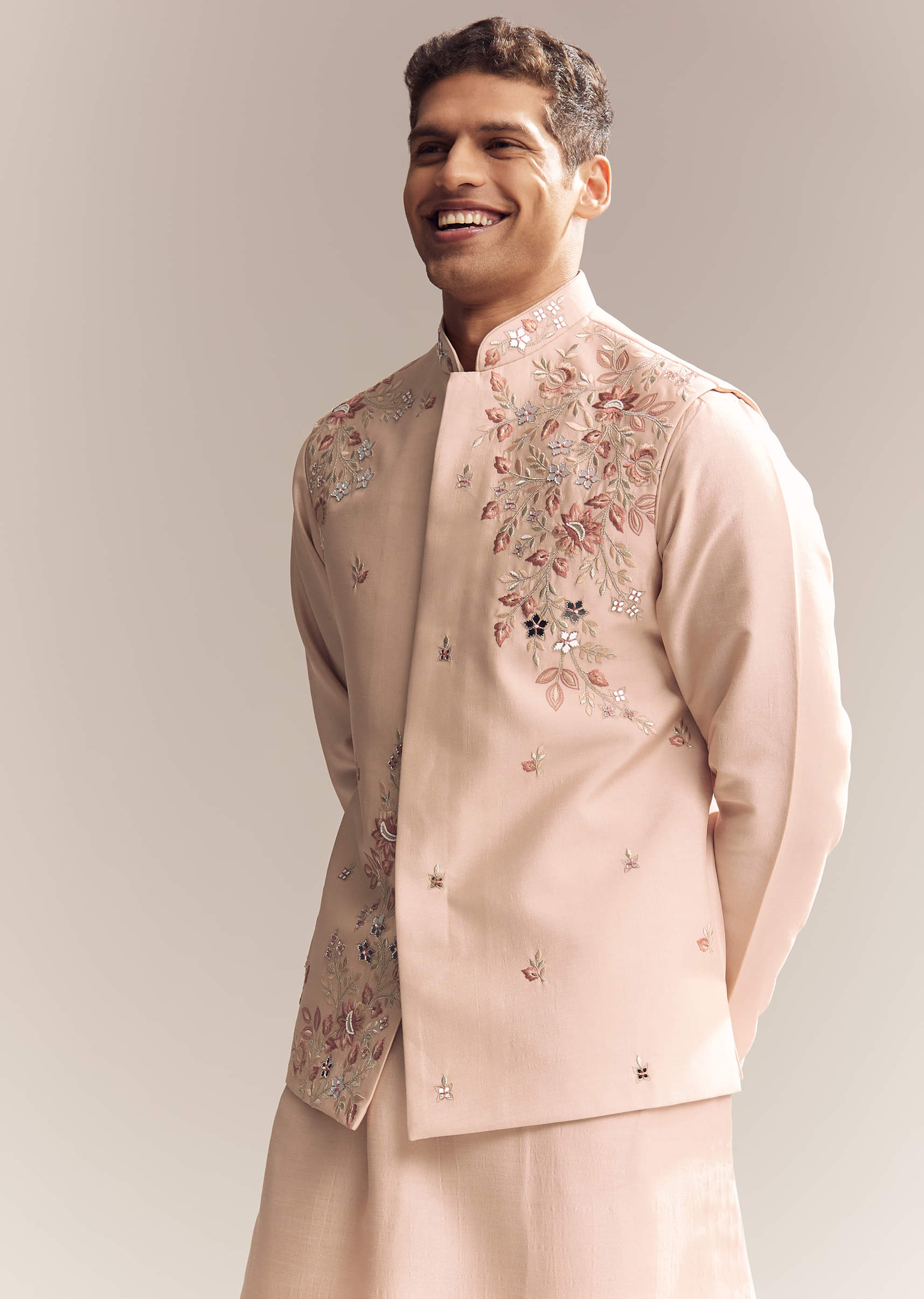 peach-silk-kurta-jacket-set-for-men-with-heavy-embroidery-sg330310-3.jpg