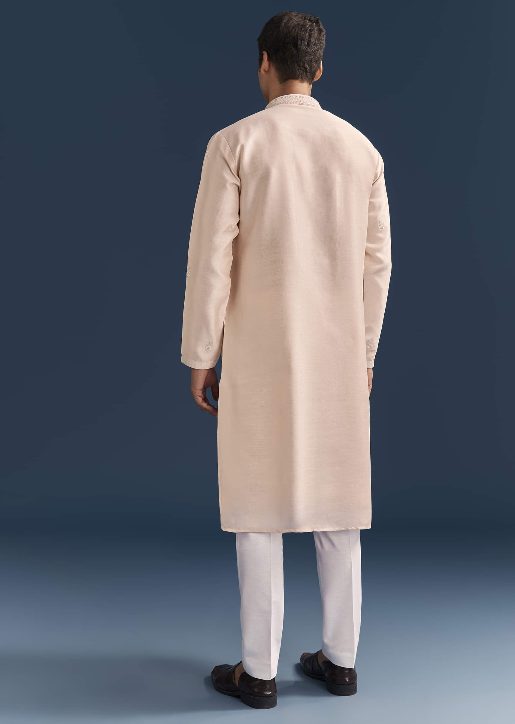 peach-silk-kurta-set-for-men-with-thread-and-mirror-embroidery-sg329878-5.jpg