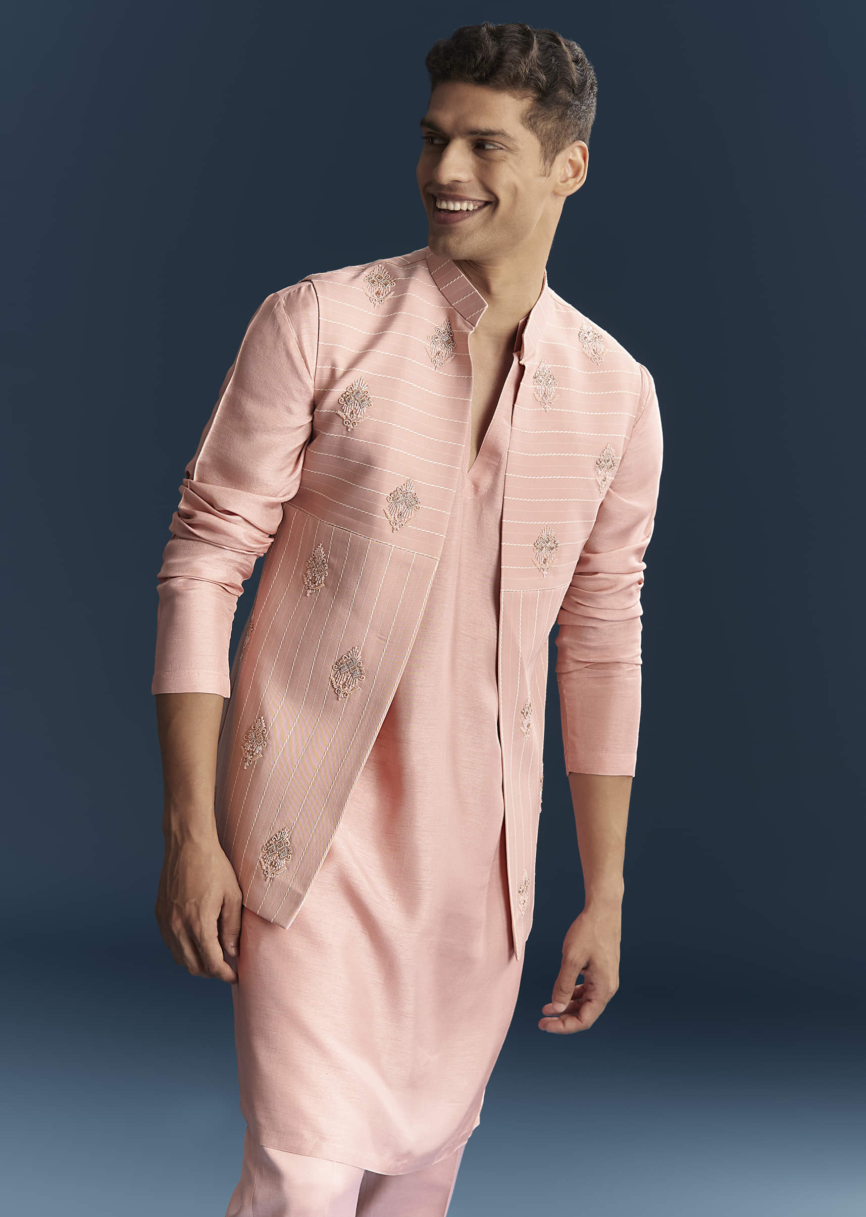 pink-imported-linen-kurta-jacket-set-for-men-with-aari-embroidery-sg342983-4.jpg